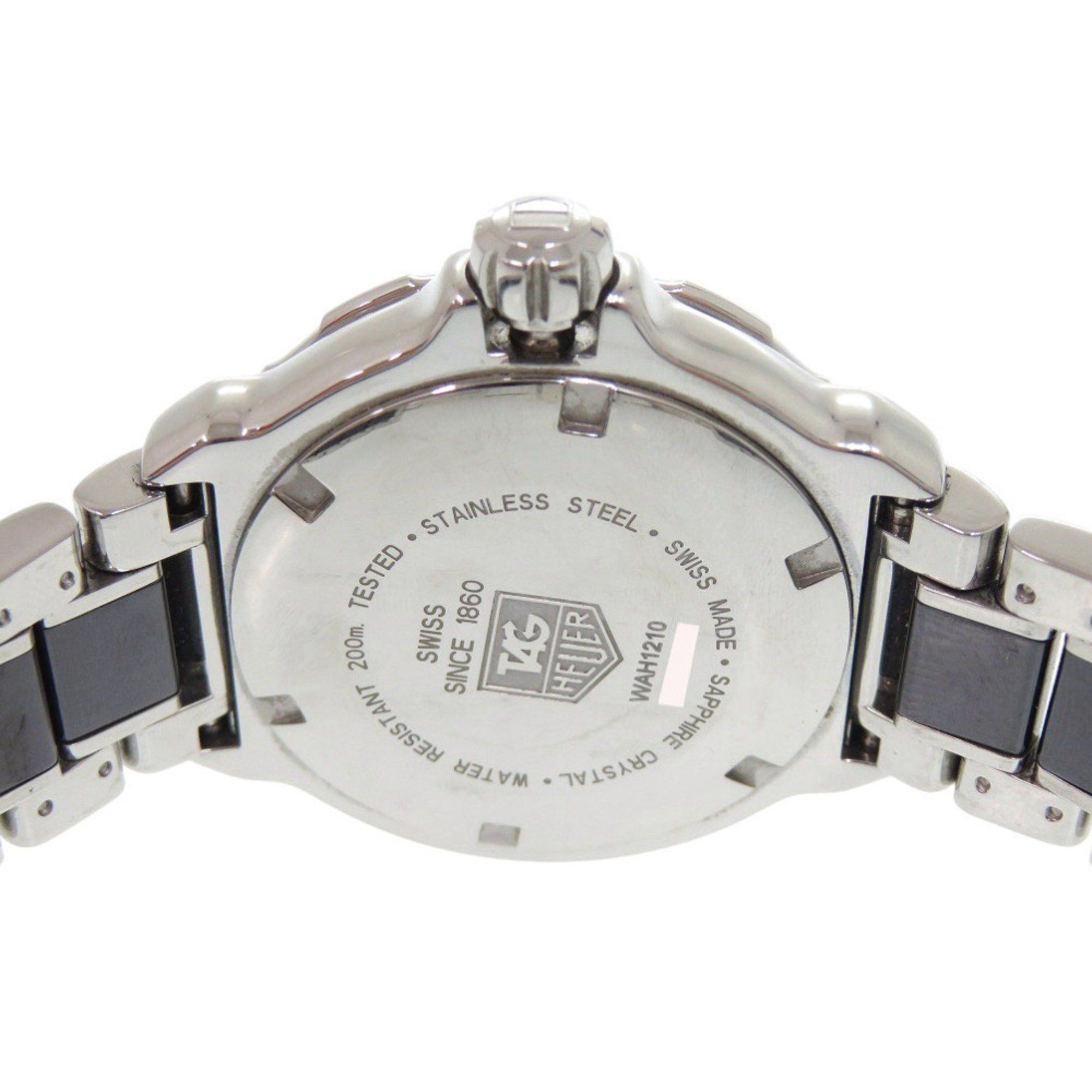 Tag Heuer TAG Heuer Formula 1 WAH1210.BA0859 Stainless Steel Black/Silver Dial Quartz Watch 0330 HEUER Size ONE SIZE - 6 Thumbnail