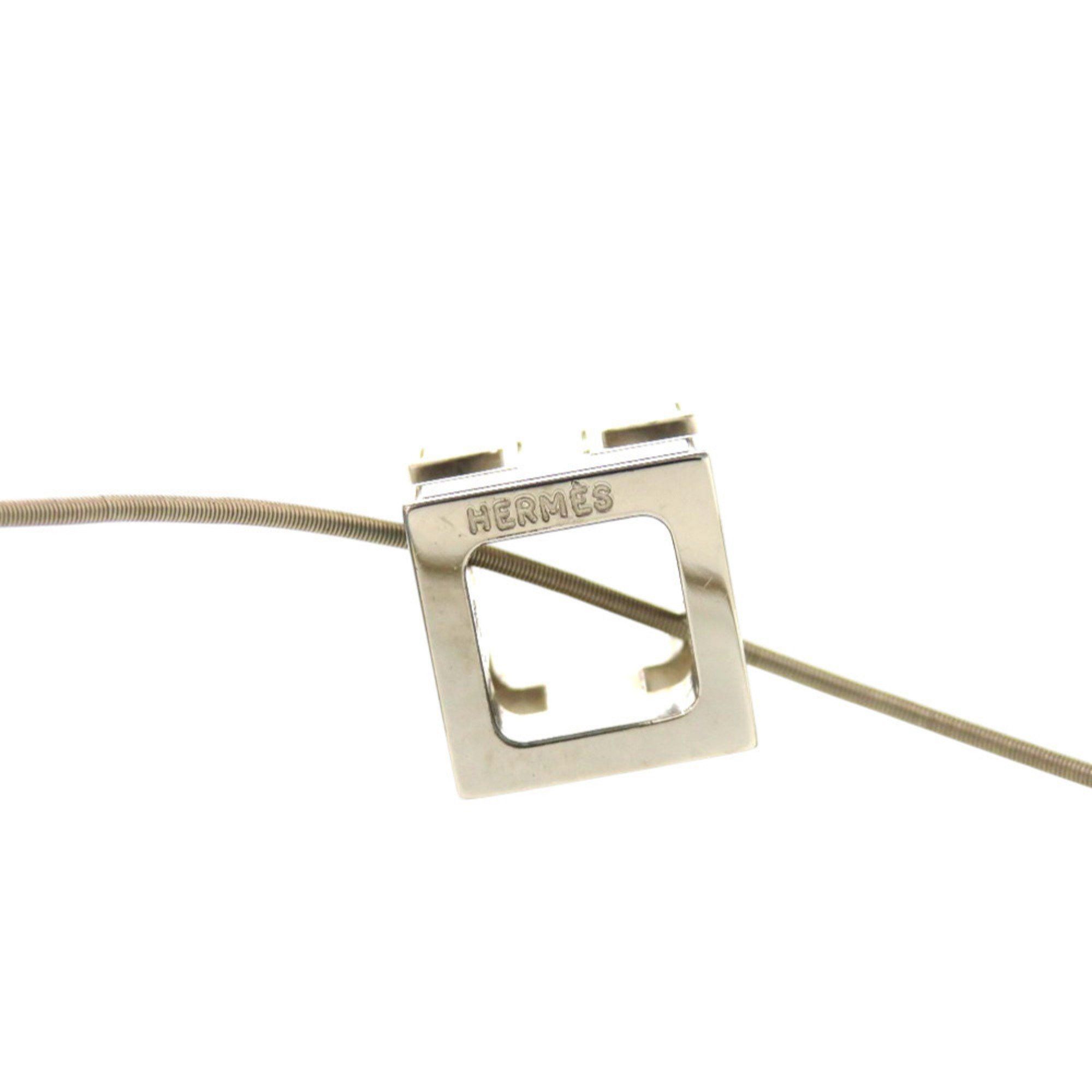 Hermes Hermès Carge d'Ache H Cube Metal Light Blue Necklace 1327 HERMES Size ONE SIZE - 7 Thumbnail