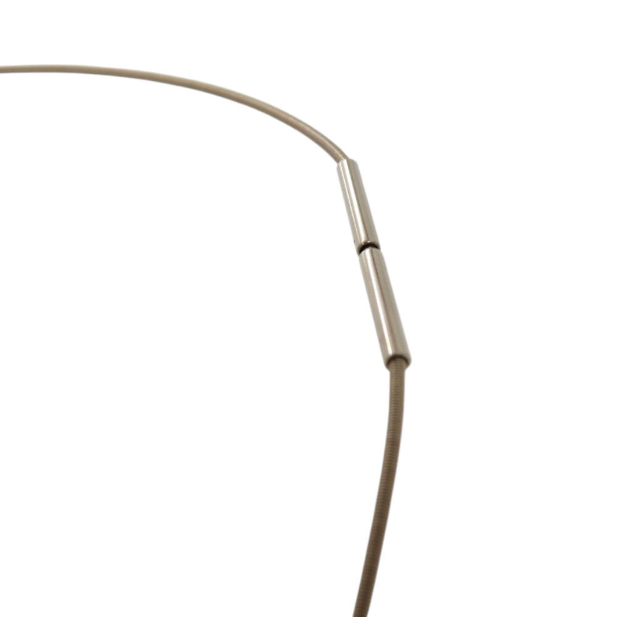 Hermes Hermès Carge d'Ache H Cube Metal Light Blue Necklace 1327 HERMES Size ONE SIZE - 8 Thumbnail