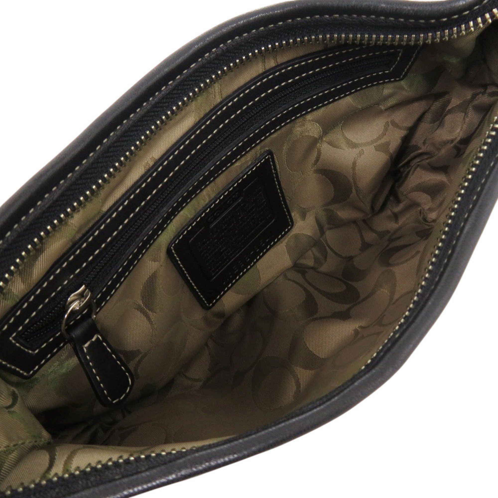 Coach Coach Mini One-Shoulder Bag, Semi-Shoulder, E3S-9541, Leather, Black, Shoulder 1455, COACH Size ONE SIZE - 6 Thumbnail