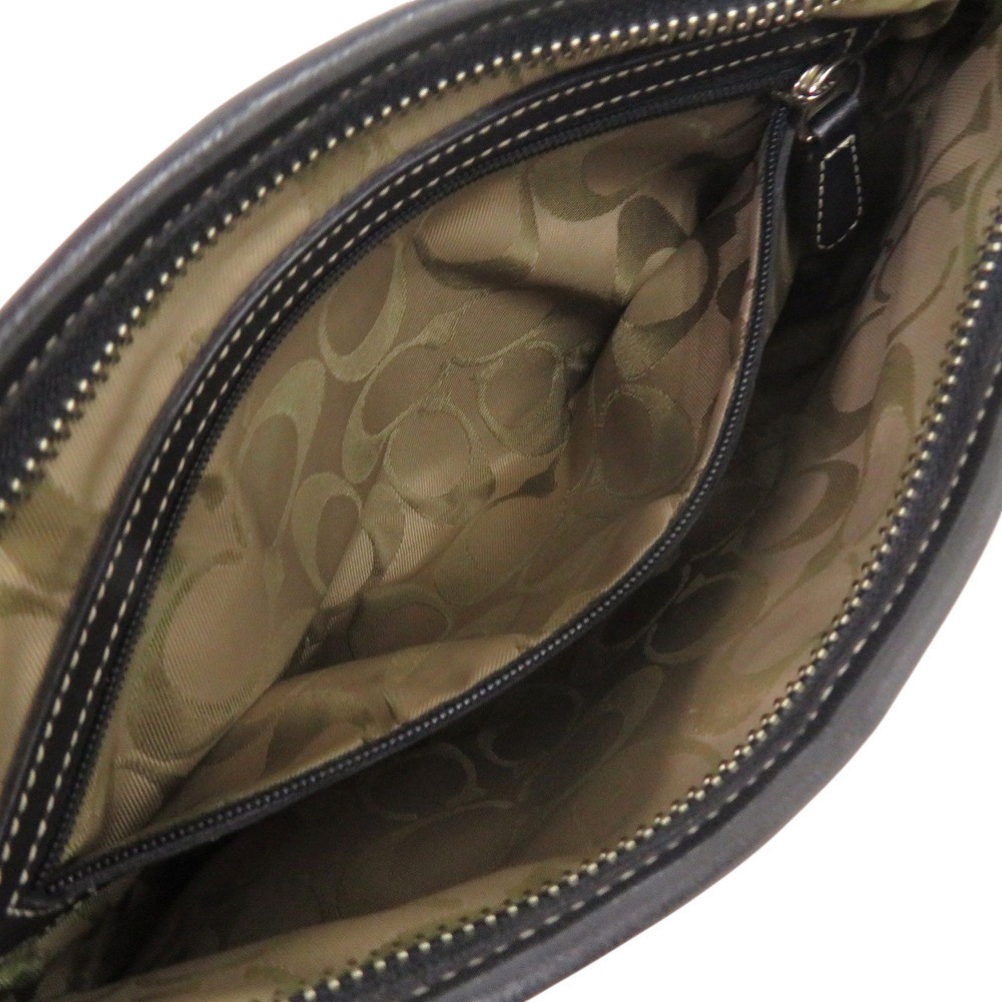 Coach Coach Mini One-Shoulder Bag, Semi-Shoulder, E3S-9541, Leather, Black, Shoulder 1455, COACH Size ONE SIZE - 7 Thumbnail