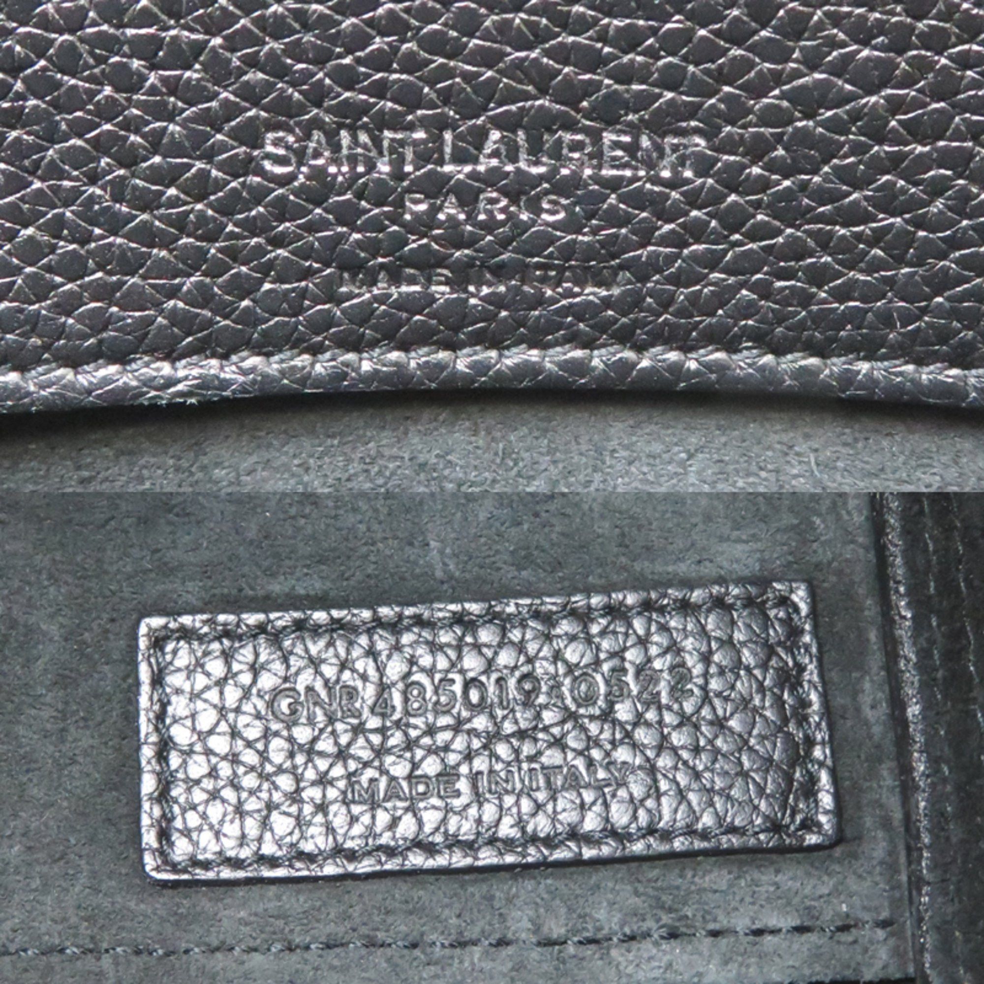 Saint Laurent Paris Saint Laurent Paris Sac de Jour Baby Women's Handbag 485019 Leather Black Size ONE SIZE - 7 Thumbnail