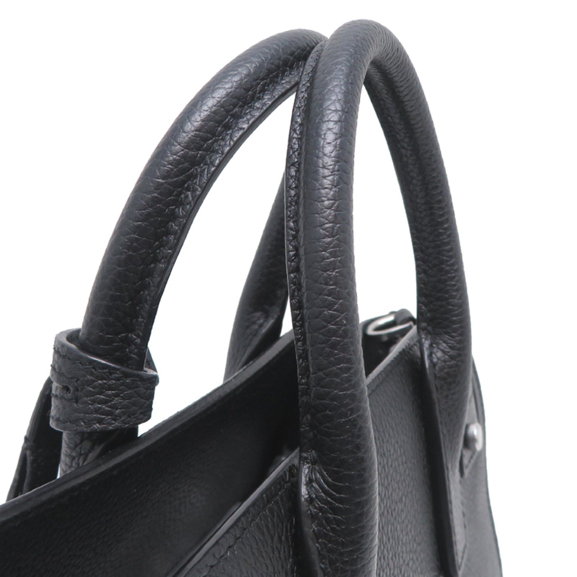 Saint Laurent Paris Saint Laurent Paris Sac de Jour Baby Women's Handbag 485019 Leather Black Size ONE SIZE - 5 Thumbnail