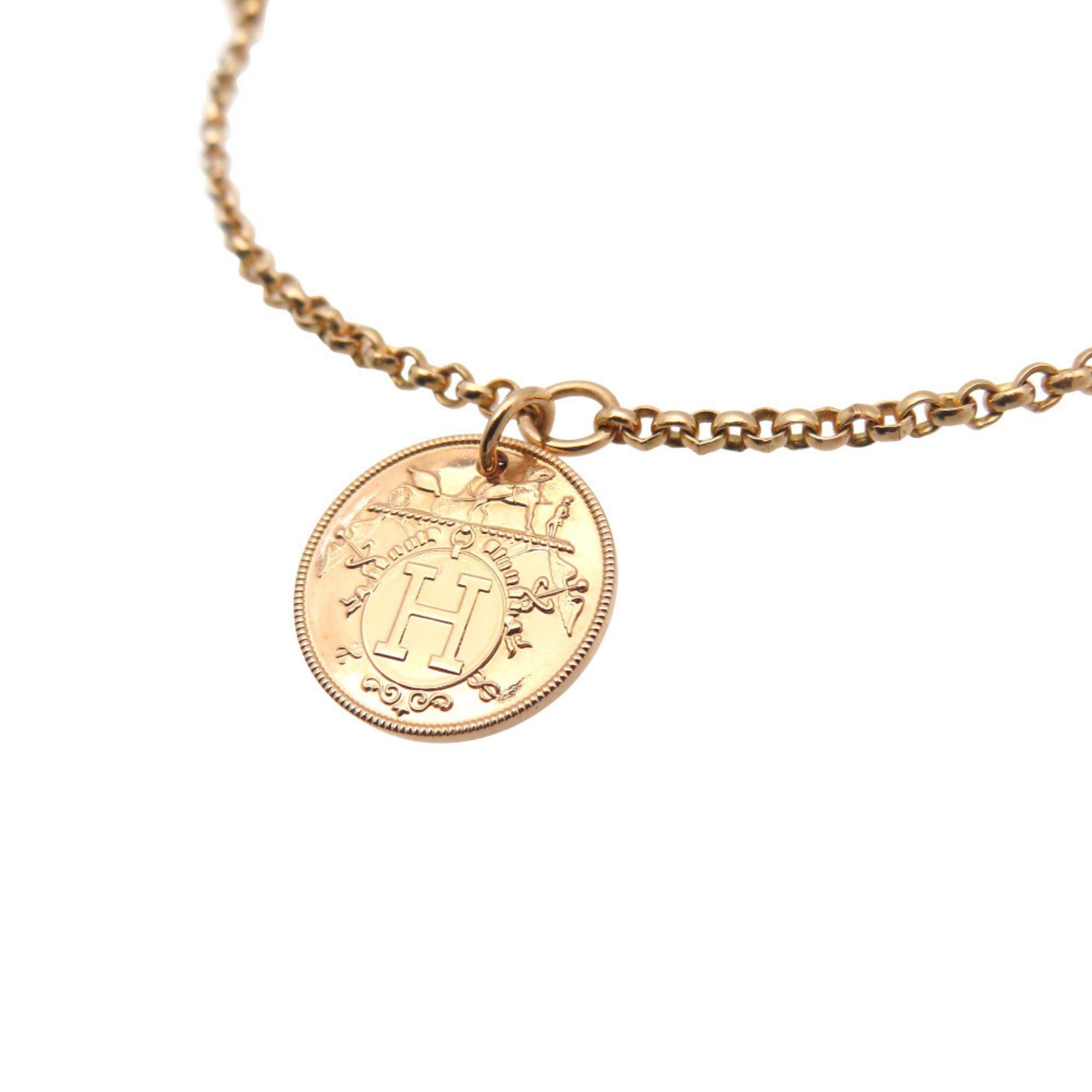 Hermes Hermes Like new Hermès Ex Libris PM 18K pink gold/diamond bracelet, diamond jewelry, 0251. Size ONE SIZE - 3 Thumbnail
