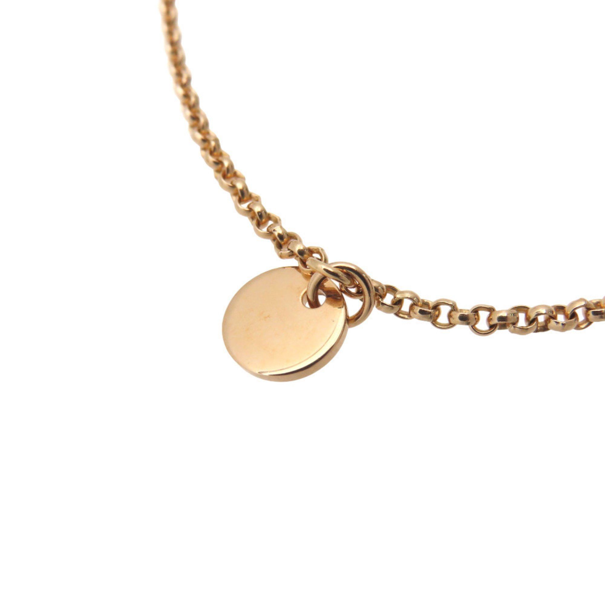 Hermes Hermes Like new Hermès Ex Libris PM 18K pink gold/diamond bracelet, diamond jewelry, 0251. Size ONE SIZE - 5 Thumbnail