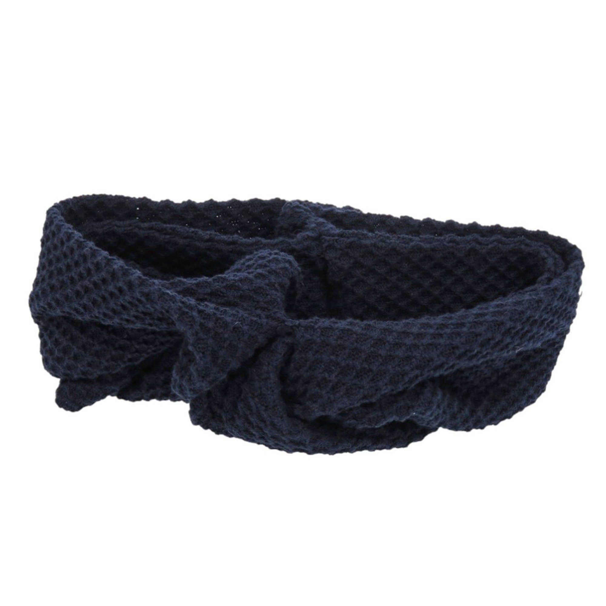Chanel Like new Chanel 3-piece travel set including headband, scrunchie, and pouch, cotton, navy blue, 0541 CHANEL Size ONE SIZE - 8 Thumbnail