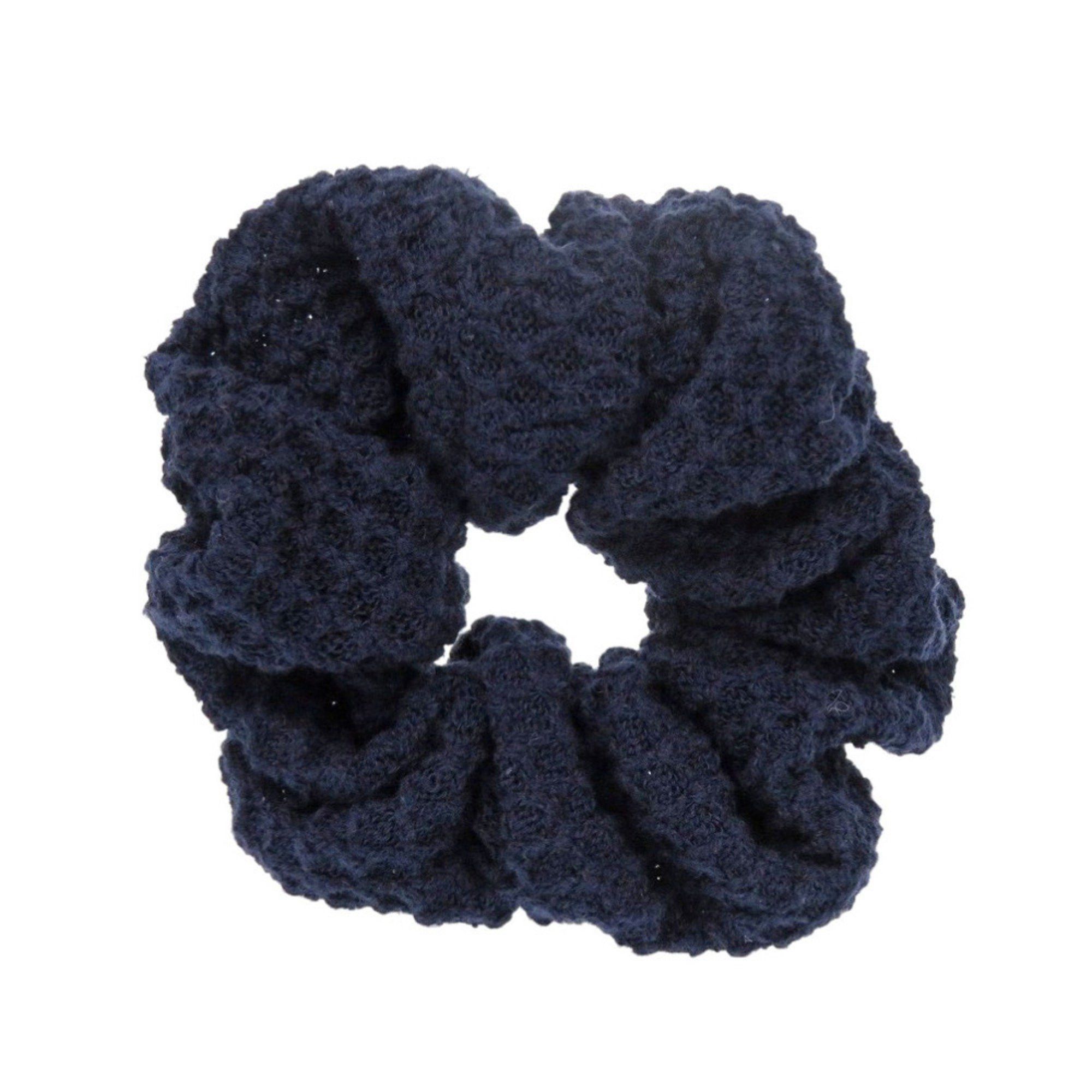 Chanel Like new Chanel 3-piece travel set including headband, scrunchie, and pouch, cotton, navy blue, 0541 CHANEL Size ONE SIZE - 6 Thumbnail