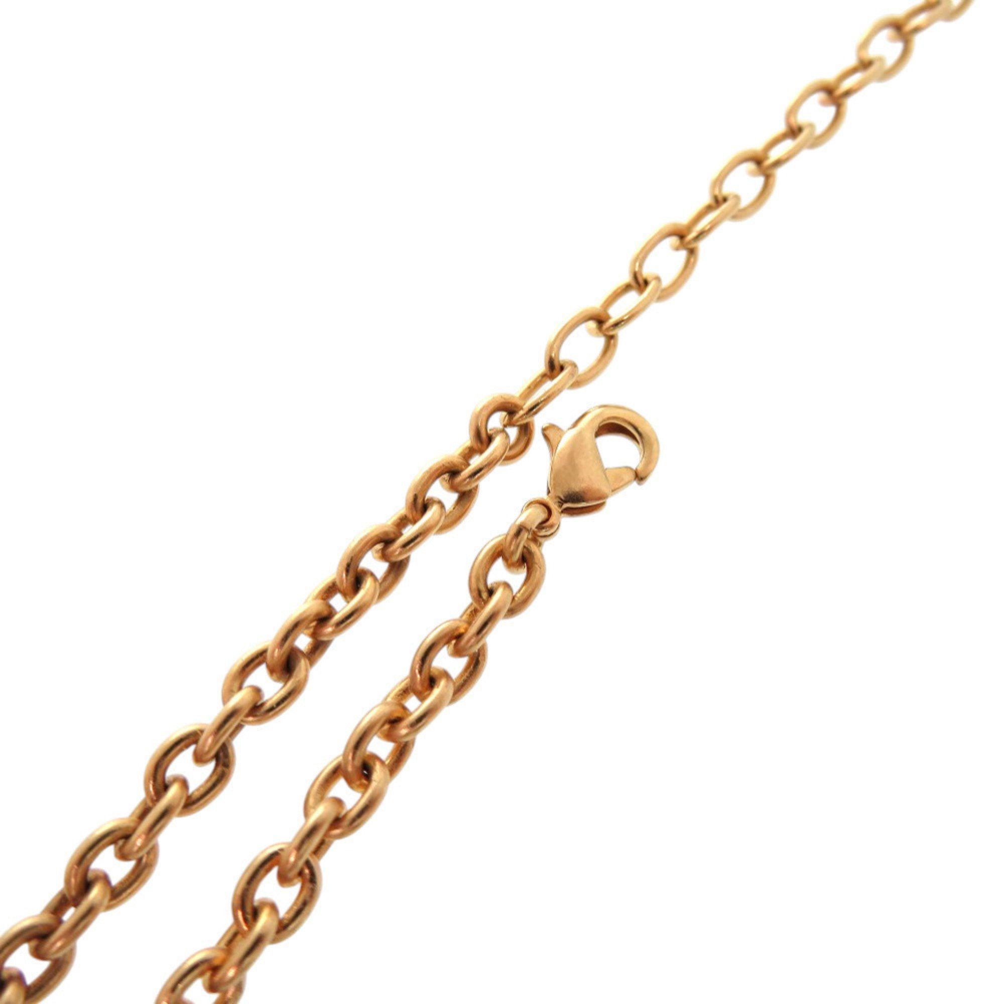 Dior Christian Dior Like new Dior Herbarium Dragonfly Metal Resin Pink Gold Clear Necklace 1506 Size ONE SIZE - 8 Thumbnail