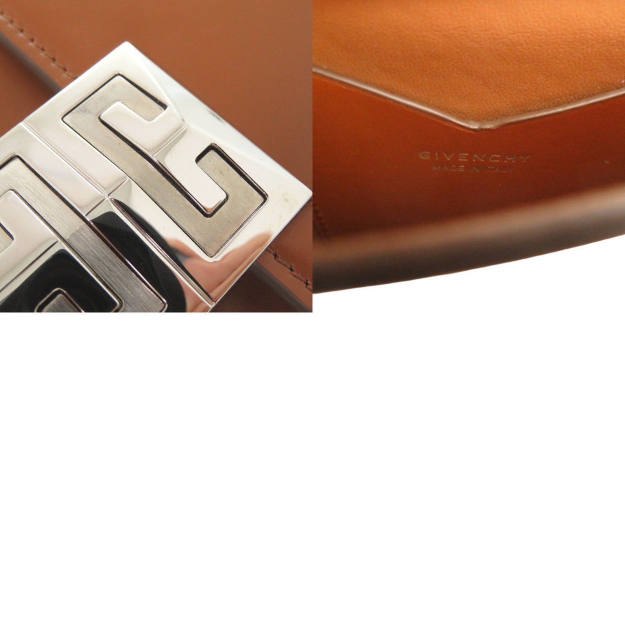 Givenchy Givenchy Phone Shoulder Bag, Crossbody Brown Leather, 1338 Size ONE SIZE - 10 Thumbnail