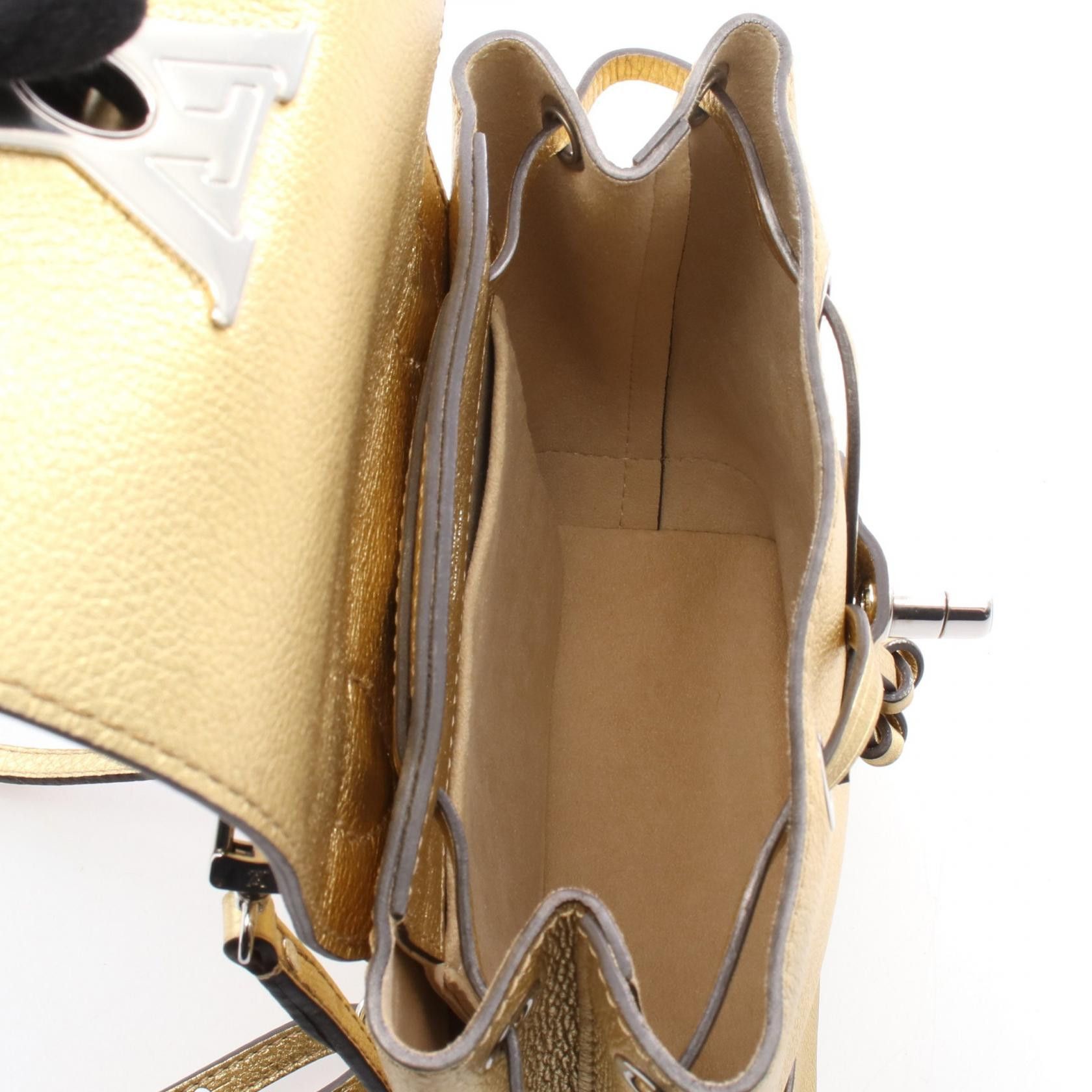 Louis Vuitton Louis Vuitton Louis Vuitton Lockme Mini Leather Backpack Leather Backpack M54575 DUTY FREE for USA Size ONE SIZE - 3 Thumbnail