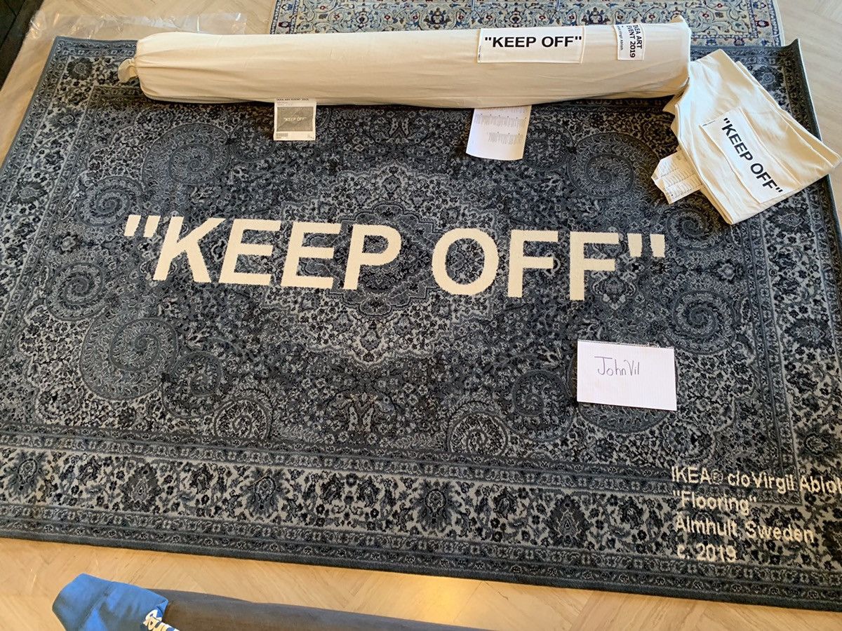 Off-White Offwhite Ikea “Keep Off” Carpet Size ONE SIZE - 1 Preview