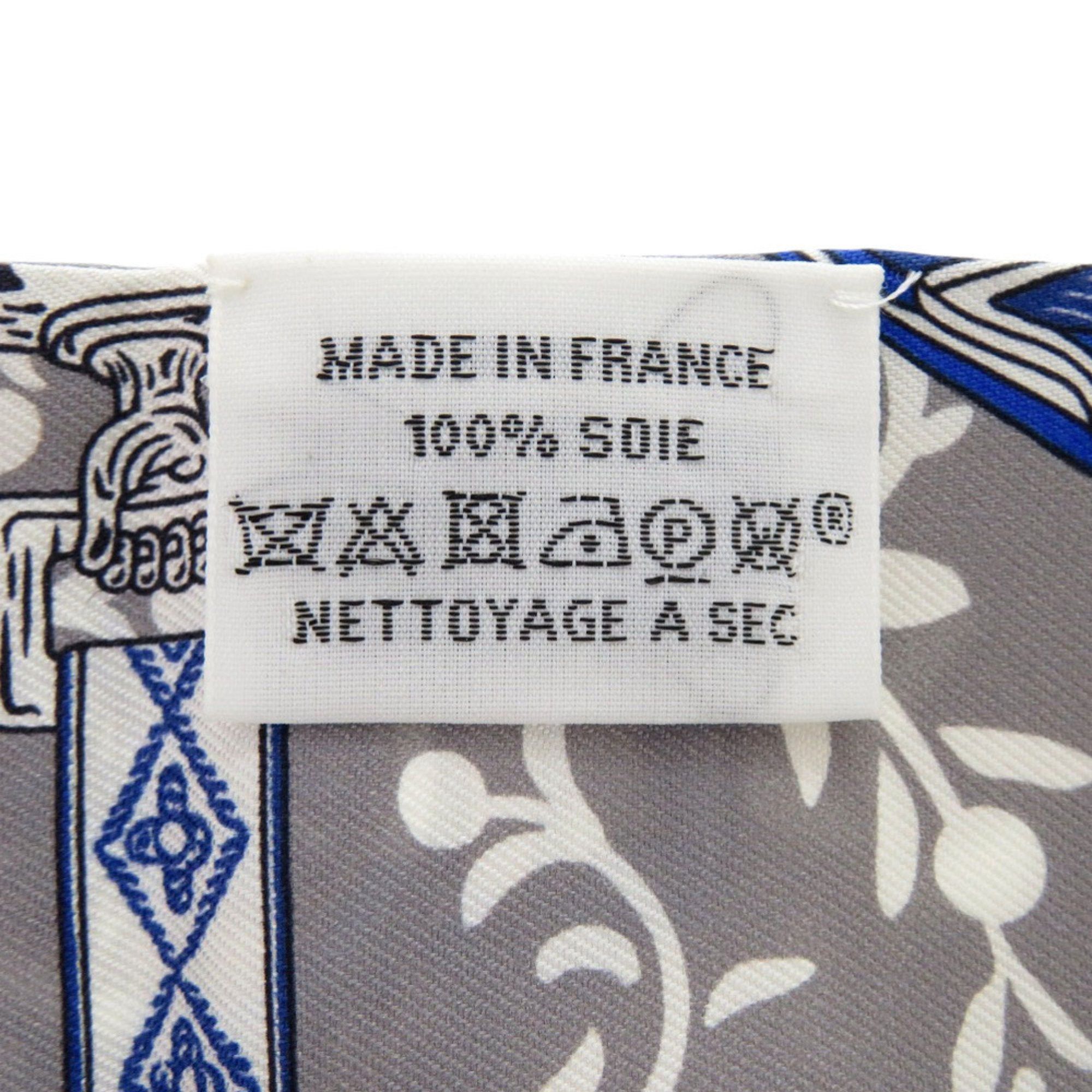 Hermes Hermès Twilly Stirrup Remix Silk Gris Asier Rouge Scarf Muffler 0187 HERMES Size ONE SIZE - 3 Thumbnail