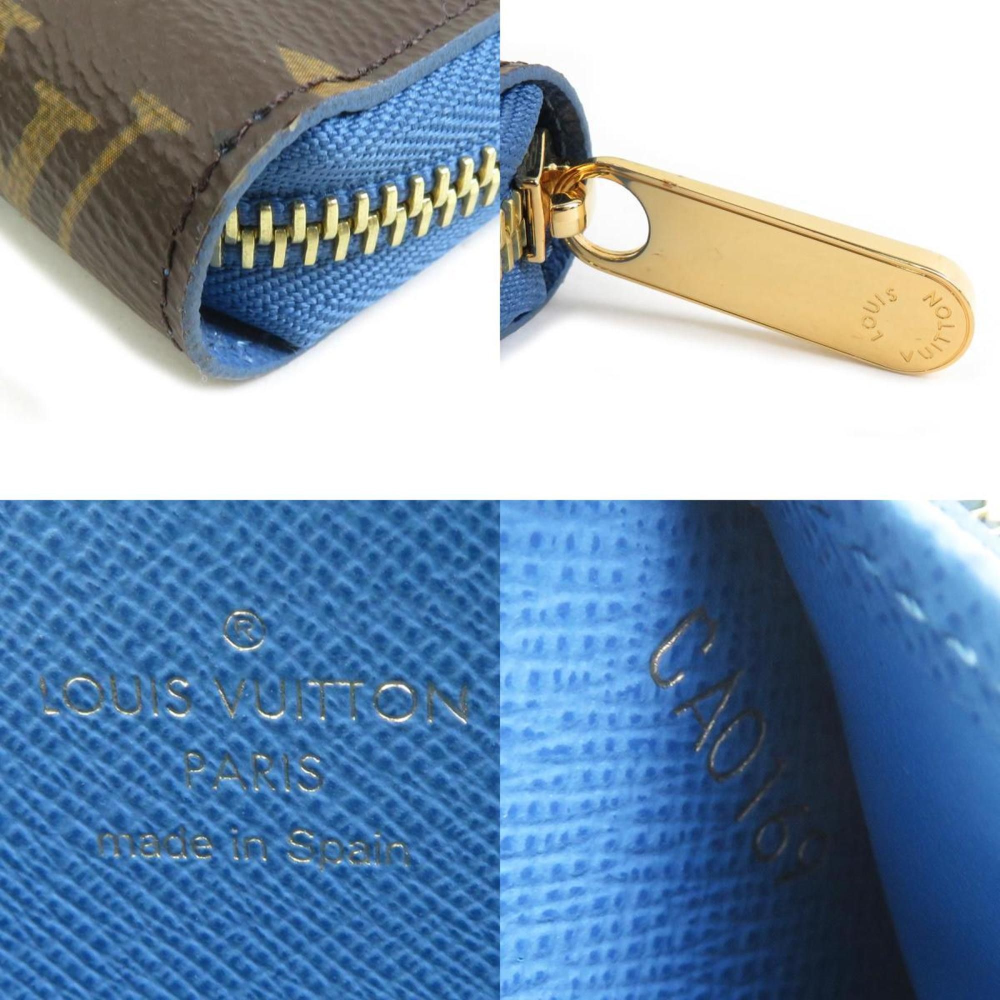 Louis Vuitton Louis Vuitton Monogram Zippy Wallet, Blue Jean, Men's/Women's, M63894, 56451g Size ONE SIZE - 5 Thumbnail