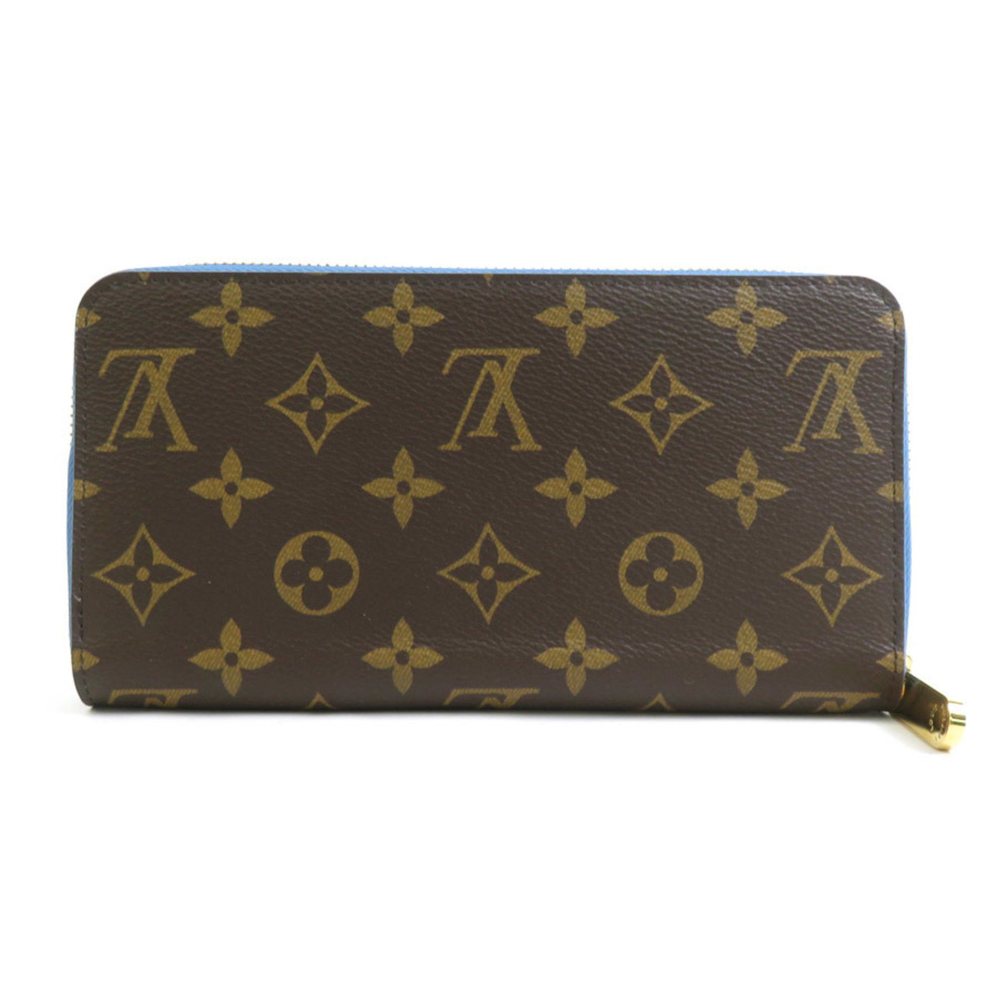 Louis Vuitton Louis Vuitton Monogram Zippy Wallet, Blue Jean, Men's/Women's, M63894, 56451g Size ONE SIZE - 2 Thumbnail
