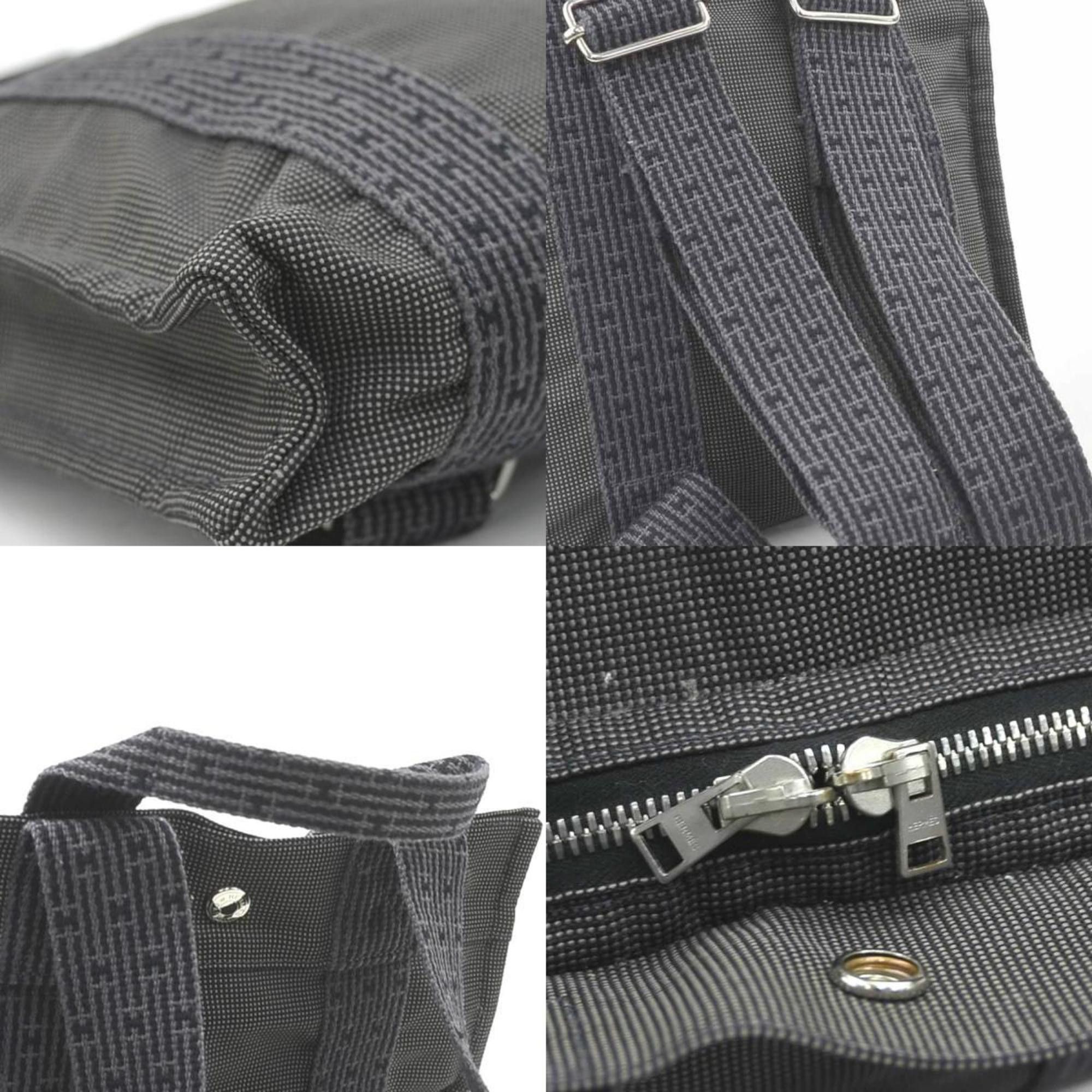Hermes Hermes Hermès Air Line Ad PM Backpack in Dark Gray and Silver, Women's, e61093g Size ONE SIZE - 4 Thumbnail