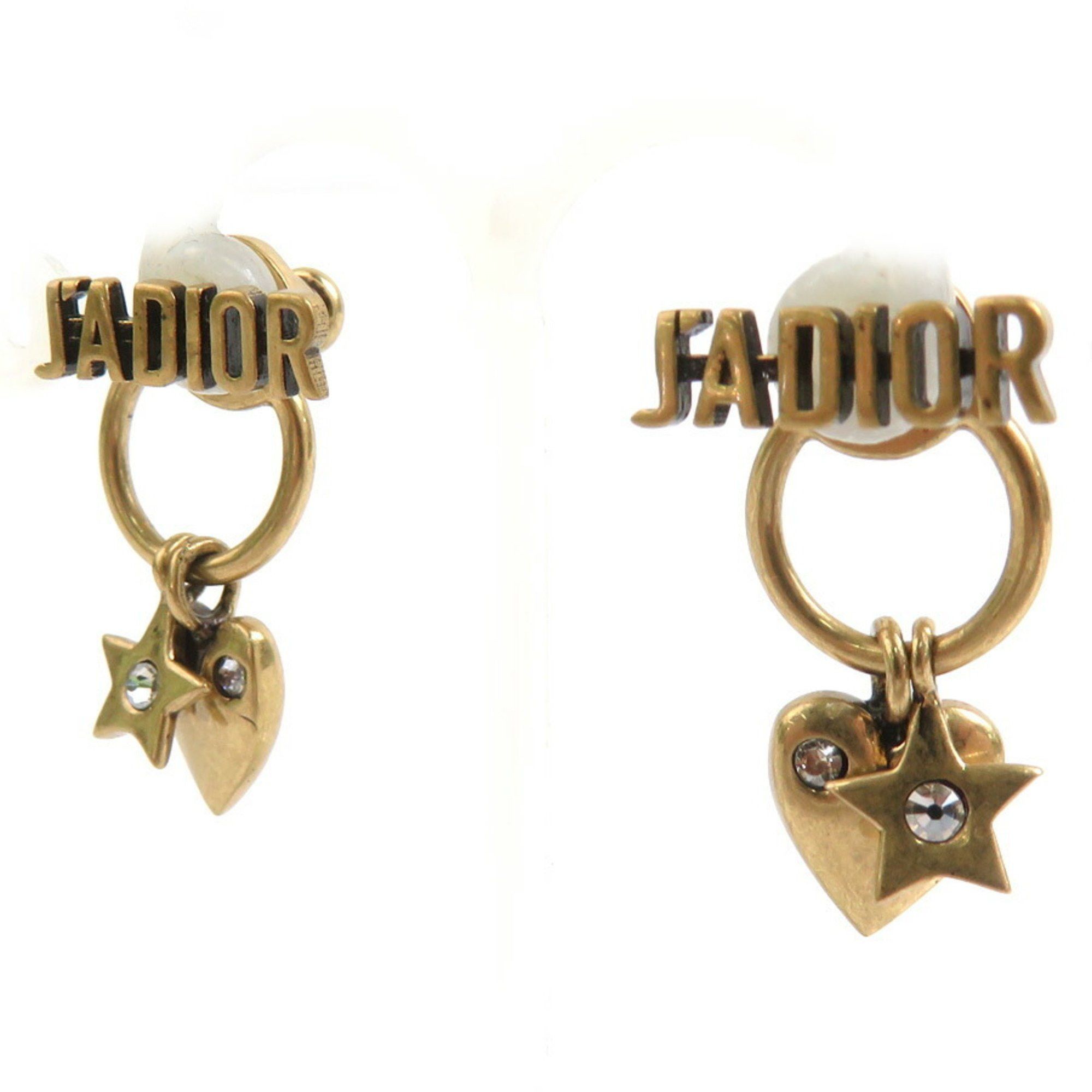 Dior Christian Dior J'ADIOR Metal Gold Earrings for Women e61110i Size ONE SIZE - 2 Thumbnail