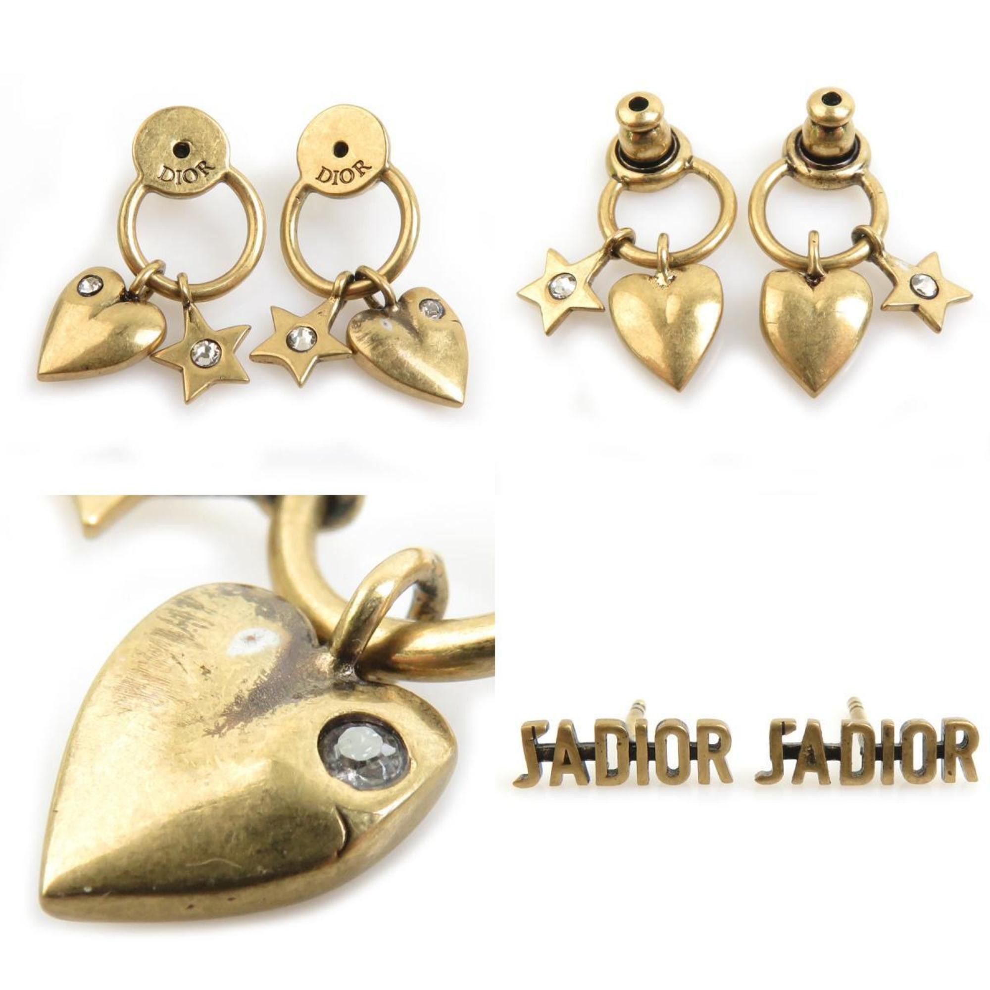Dior Christian Dior J'ADIOR Metal Gold Earrings for Women e61110i Size ONE SIZE - 5 Thumbnail