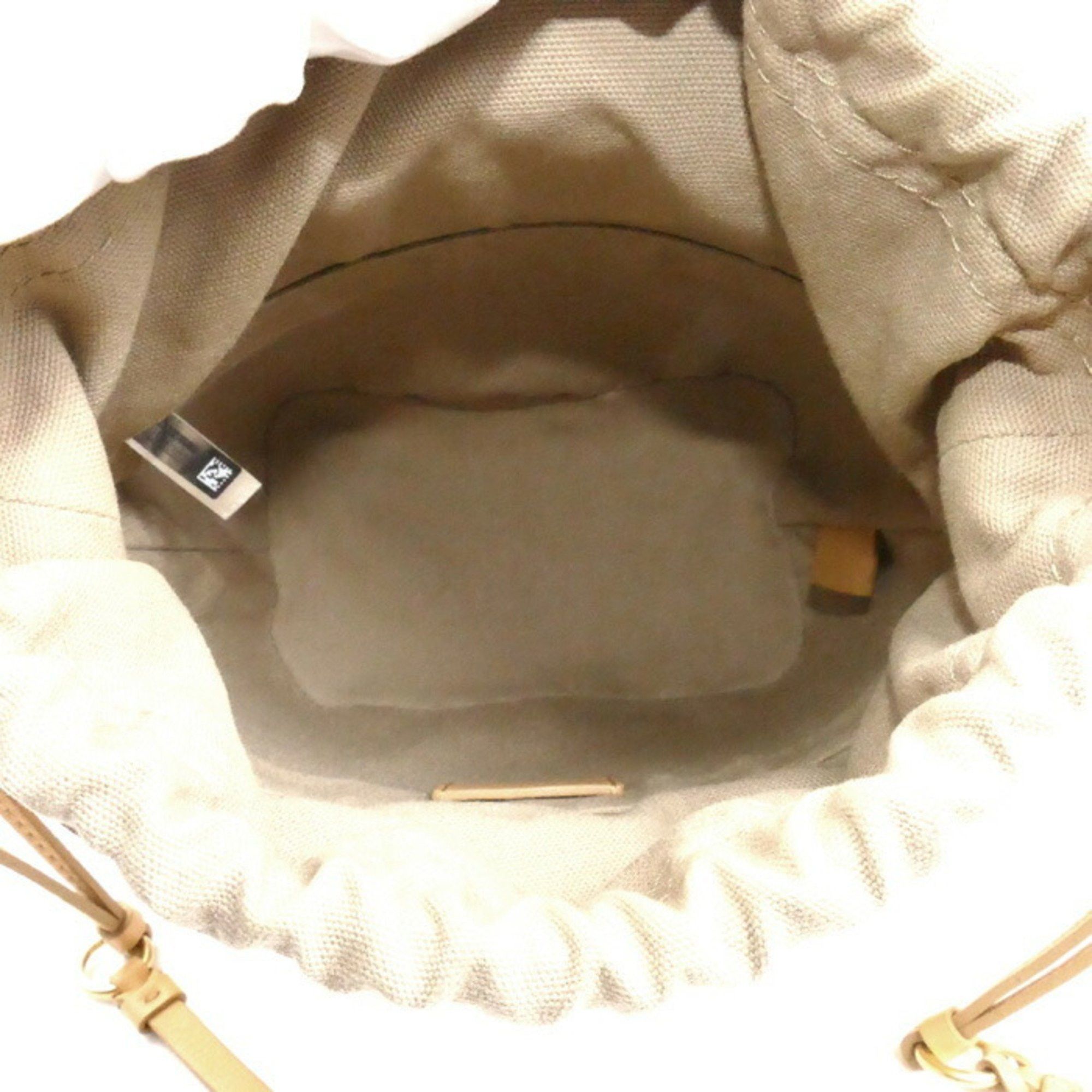 Chloe Chloé Chloe Roy Mini Bucket 2-Way Shoulder Bag, Beige, Women's Size ONE SIZE - 4 Thumbnail