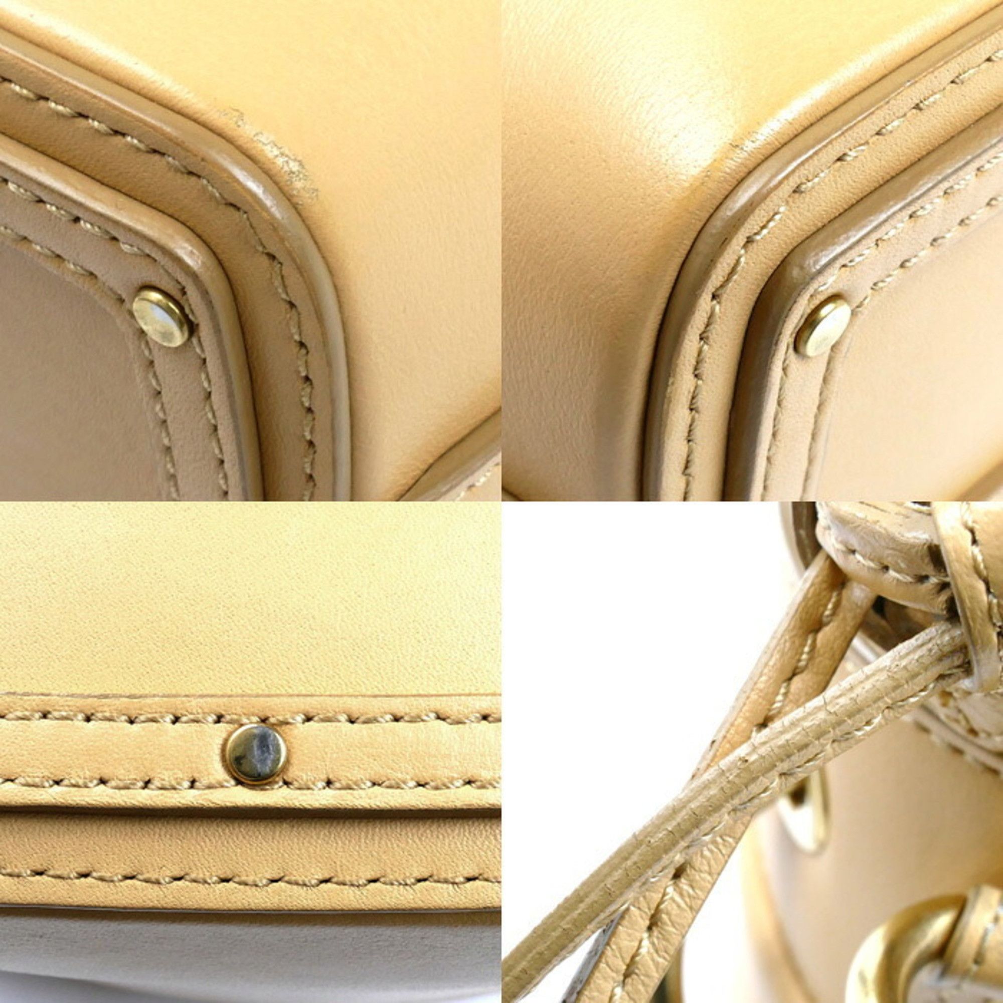 Chloe Chloé Chloe Roy Mini Bucket 2-Way Shoulder Bag, Beige, Women's Size ONE SIZE - 8 Thumbnail