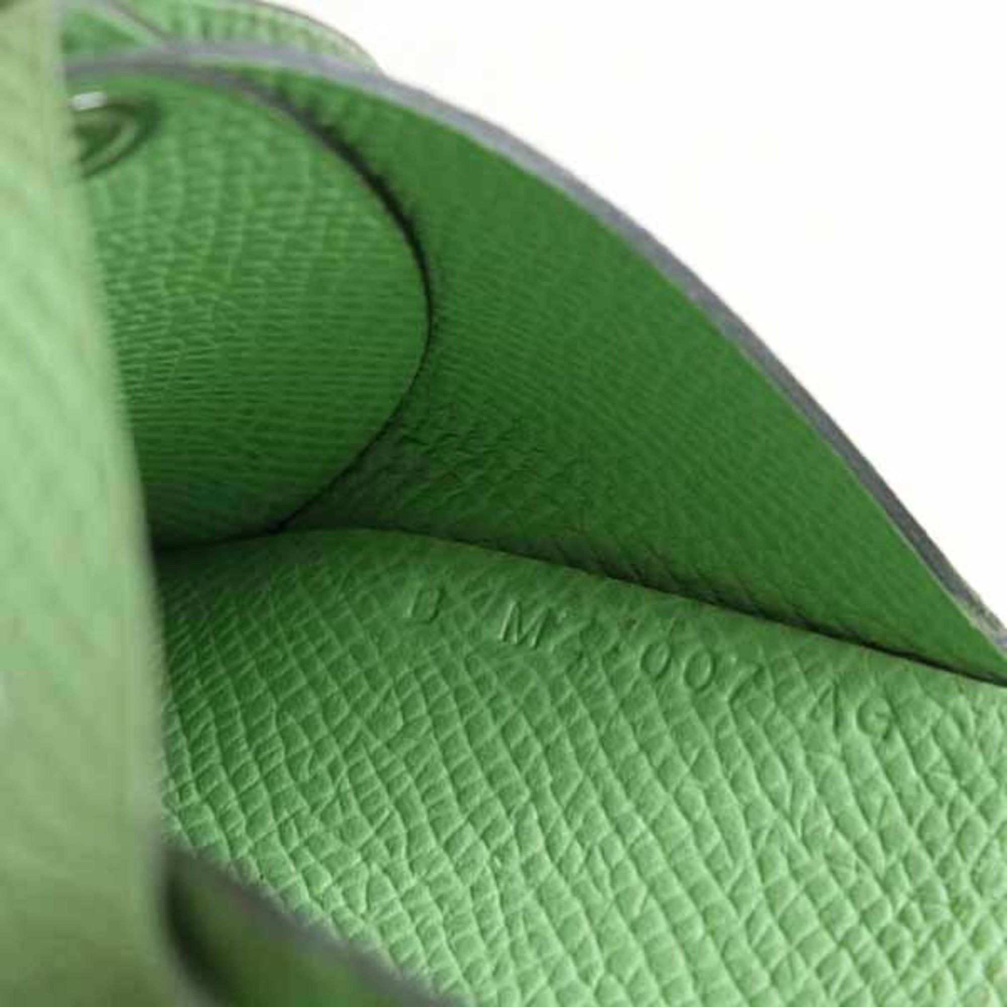 Hermes Hermes Hermès Calvi Duo Epsom Leather Green B Stamp (Made in 2023) Card Case/Coin Case Size ONE SIZE - 6 Thumbnail