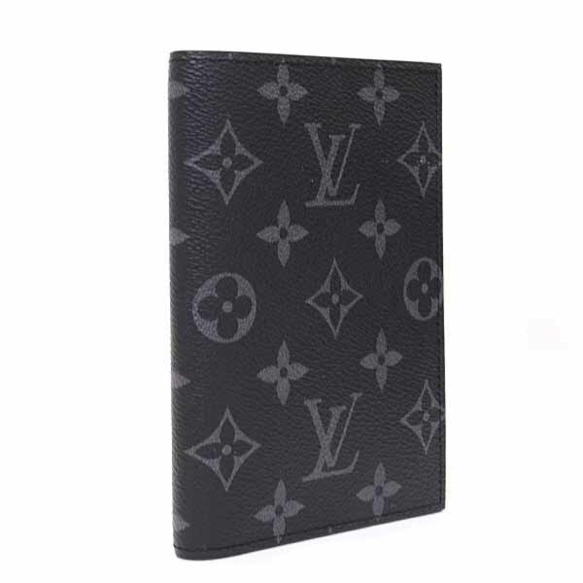 Louis Vuitton Louis Vuitton Couverture Passport Cover NM Monogram Eclipse M64501 Black, Unused Size ONE SIZE - 2 Thumbnail