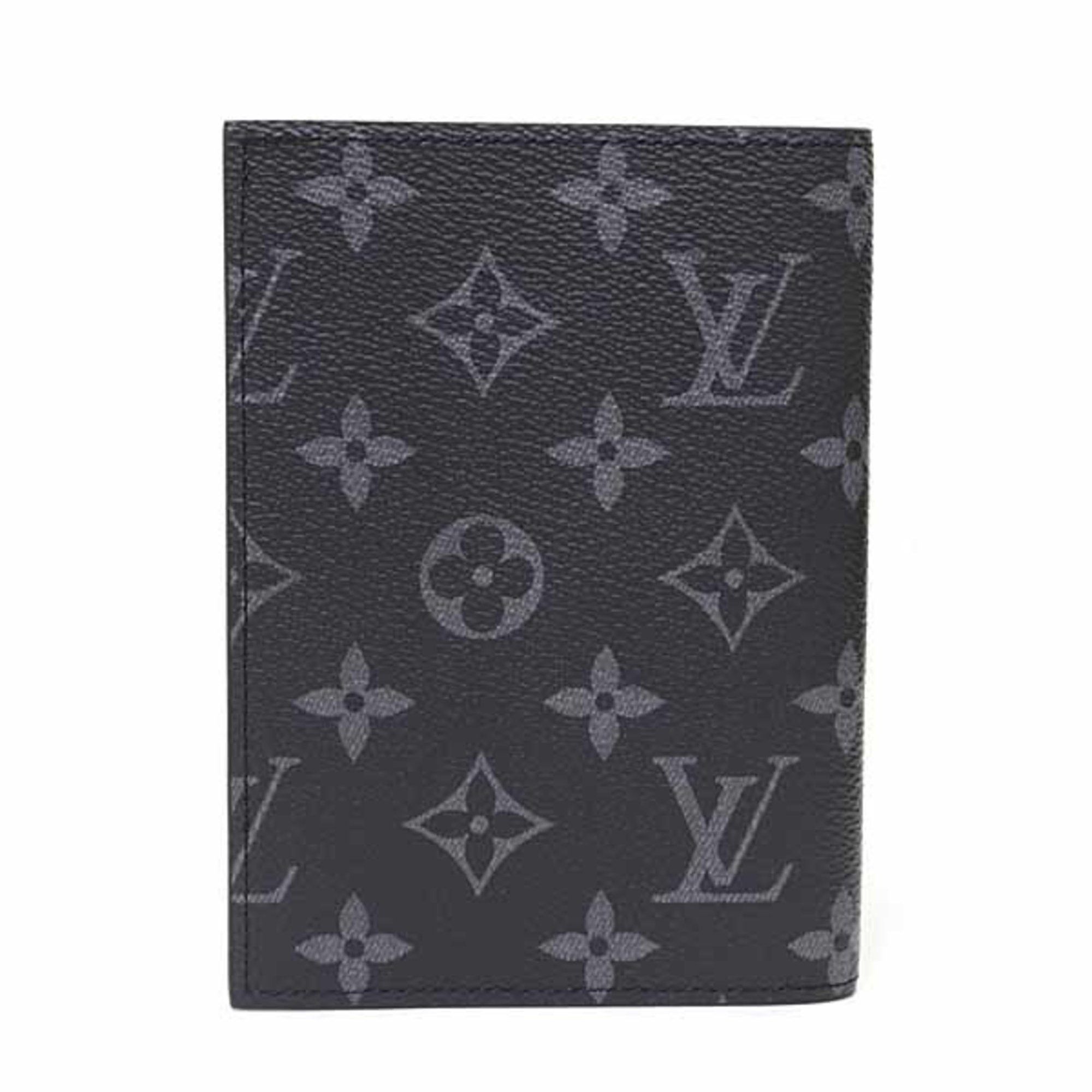 Louis Vuitton Louis Vuitton Couverture Passport Cover NM Monogram Eclipse M64501 Black, Unused Size ONE SIZE - 3 Thumbnail