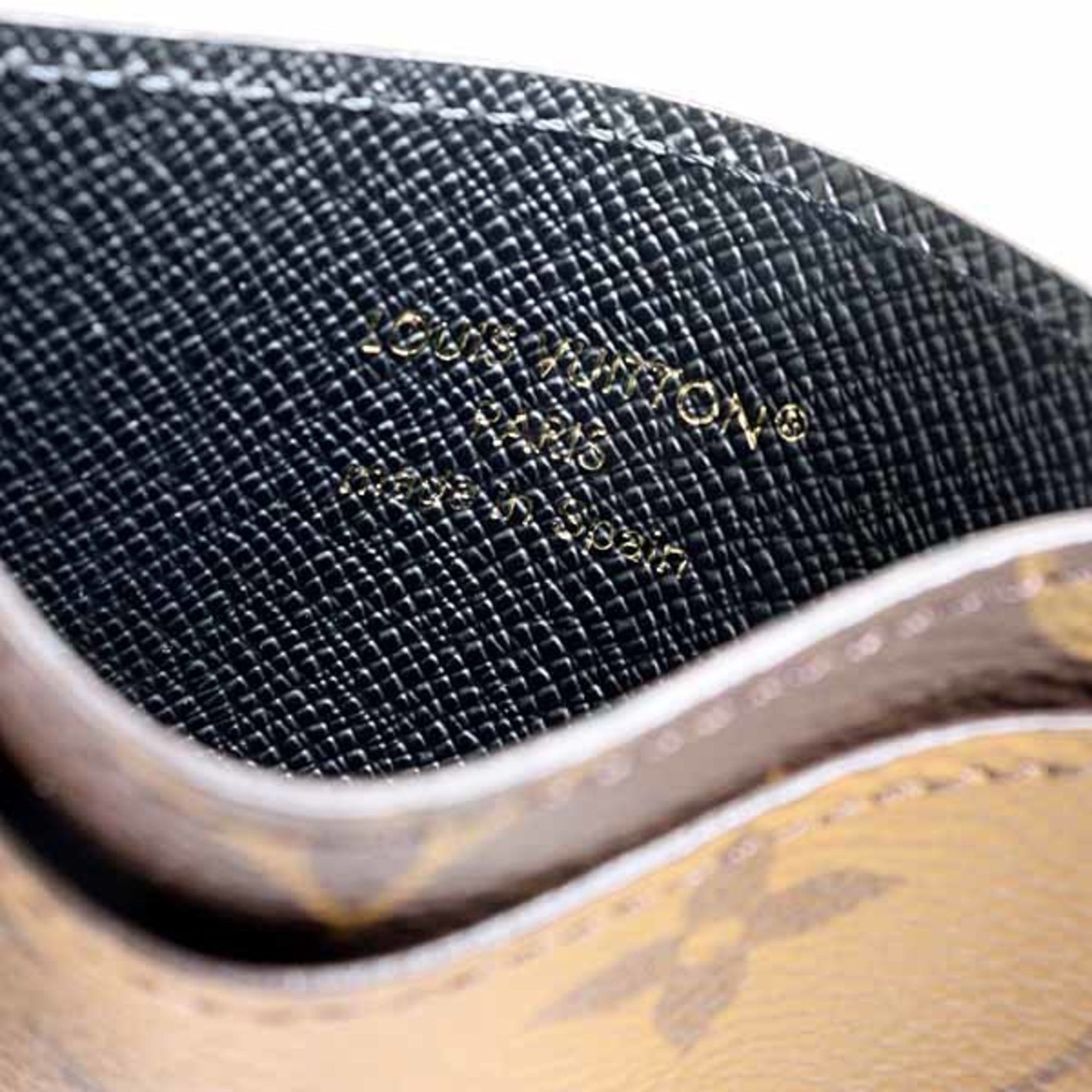 Louis Vuitton Louis Vuitton Porte Carte Sample Card Case, Monogram Reverse, M69161, Brown, Unused Size ONE SIZE - 6 Thumbnail