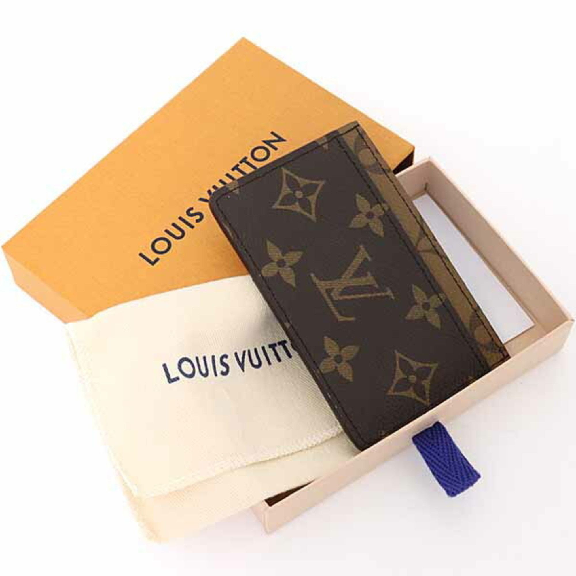 Louis Vuitton Louis Vuitton Porte Carte Sample Card Case, Monogram Reverse, M69161, Brown, Unused Size ONE SIZE - 2 Thumbnail