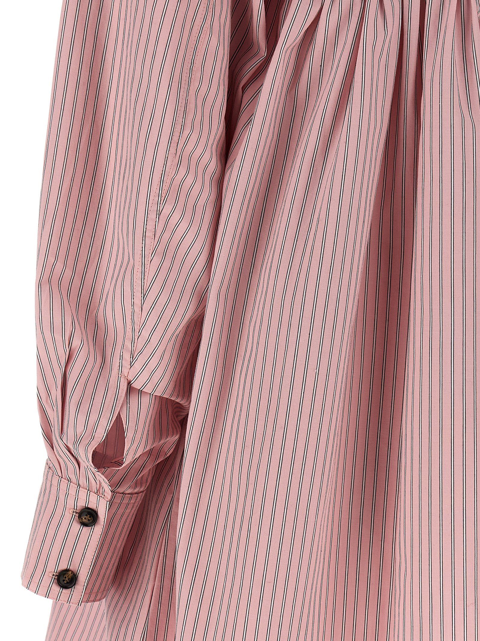 Ganni Striped Dress Size XXS / US 00 / IT 34 - 4 Thumbnail