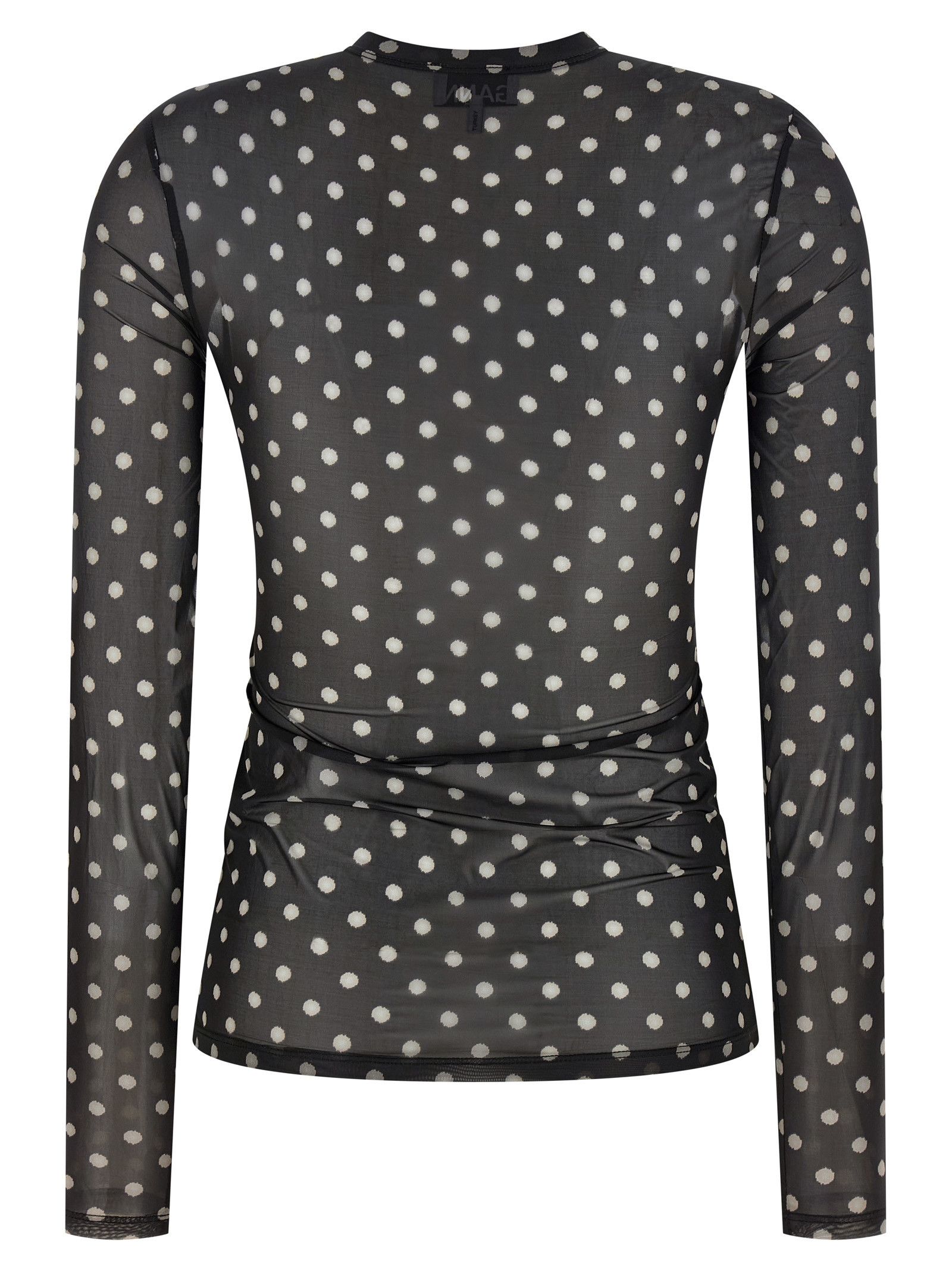 Ganni 'Printed Sheer' Sweater Size XXS / US 00 / IT 34 - 2 Thumbnail