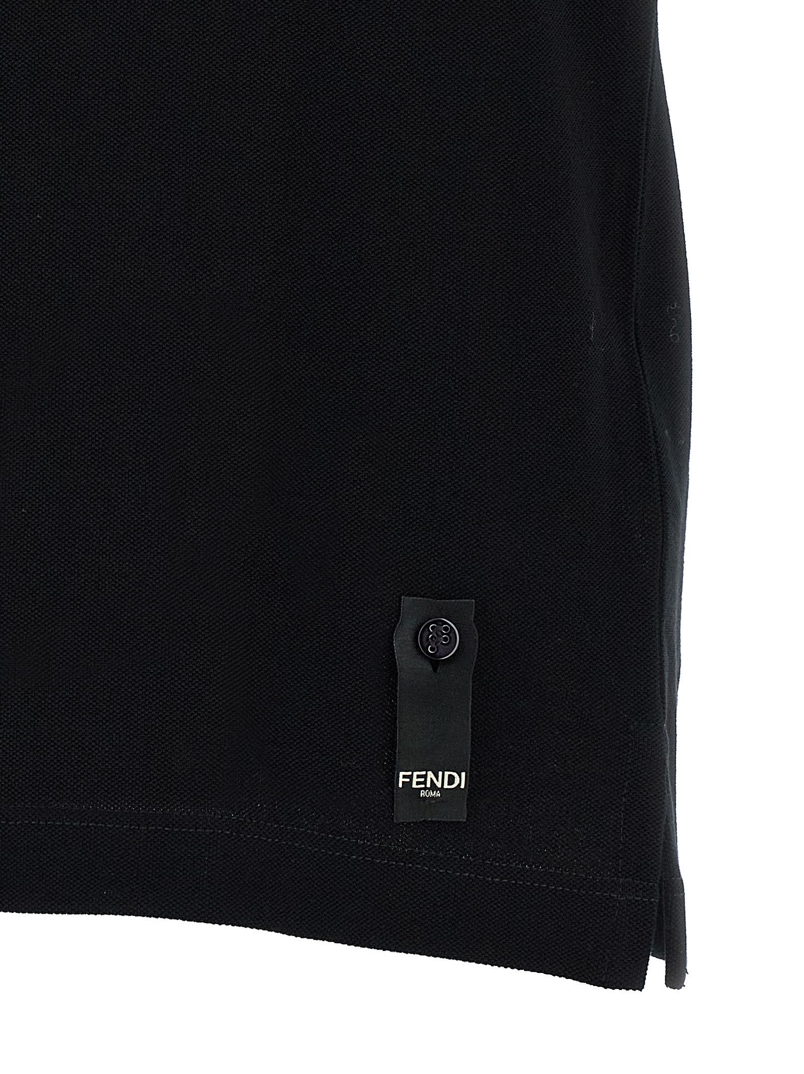 Fendi Ff Metallic Logo Polo Shirt Size US XXL / EU 58 / 5 - 4 Thumbnail