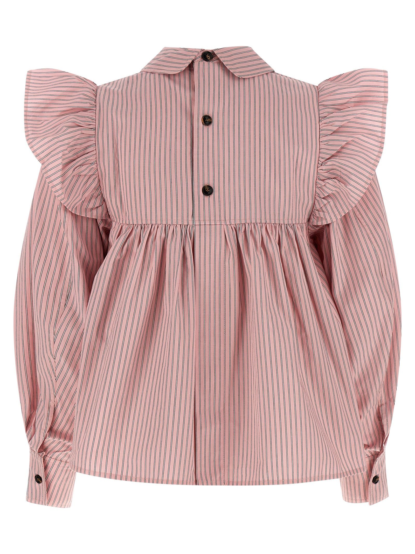Ganni Striped Blouse Size S / US 4 / IT 40 - 2 Thumbnail