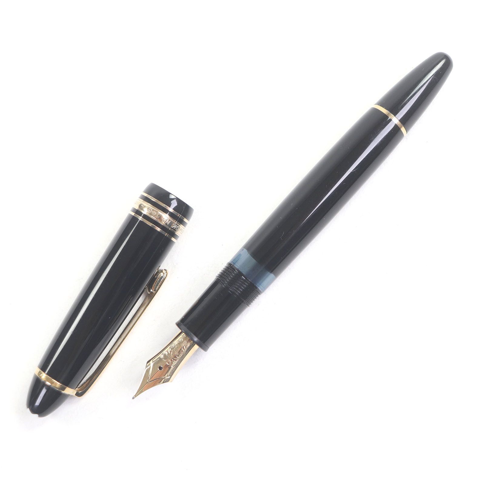 Montblanc Montblanc Montblanc Meisterstück 14K Fountain Pen Metal Pen DUTY FREE for USA Size ONE SIZE - 2 Thumbnail