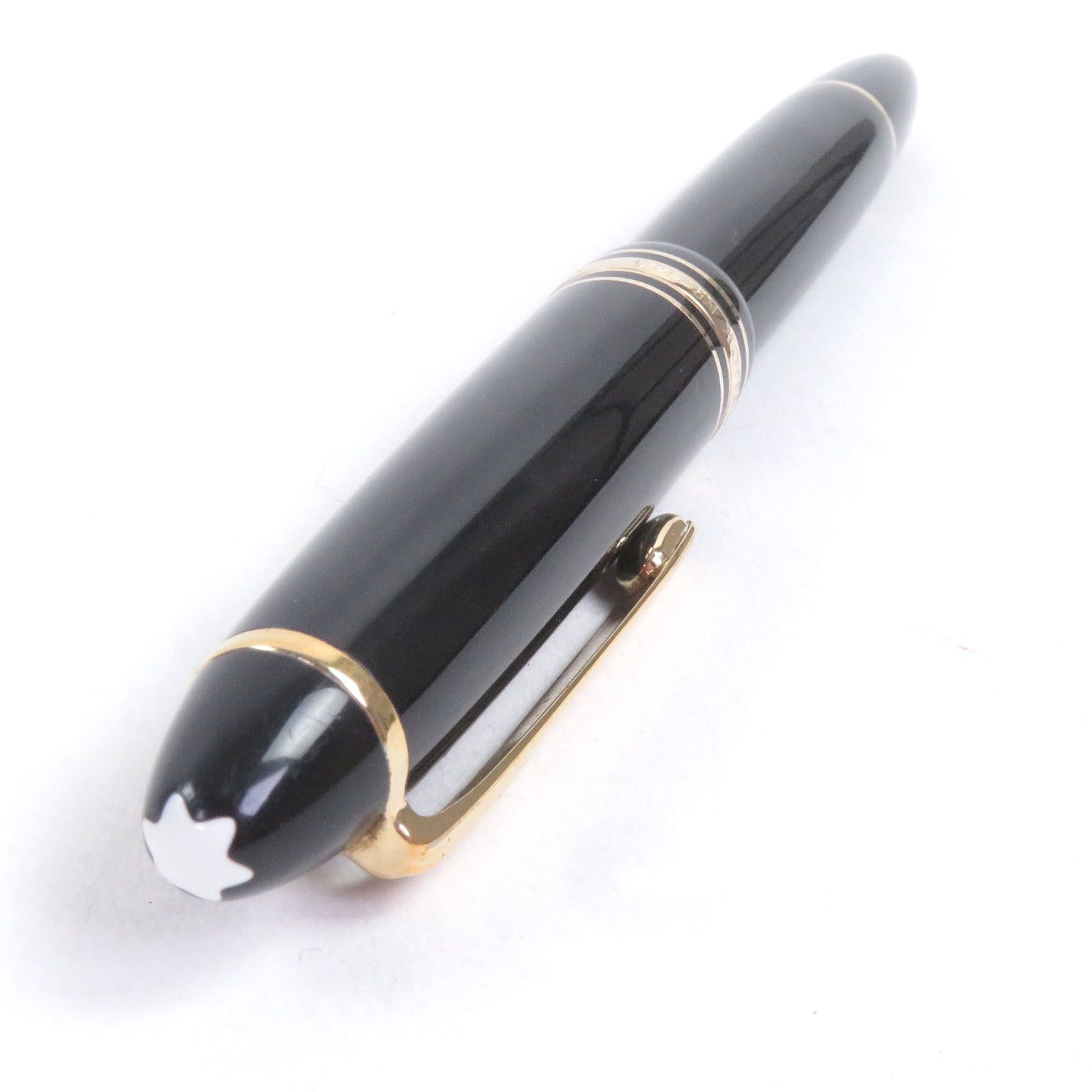 Montblanc Montblanc Montblanc Meisterstück 14K Fountain Pen Metal Pen DUTY FREE for USA Size ONE SIZE - 3 Thumbnail