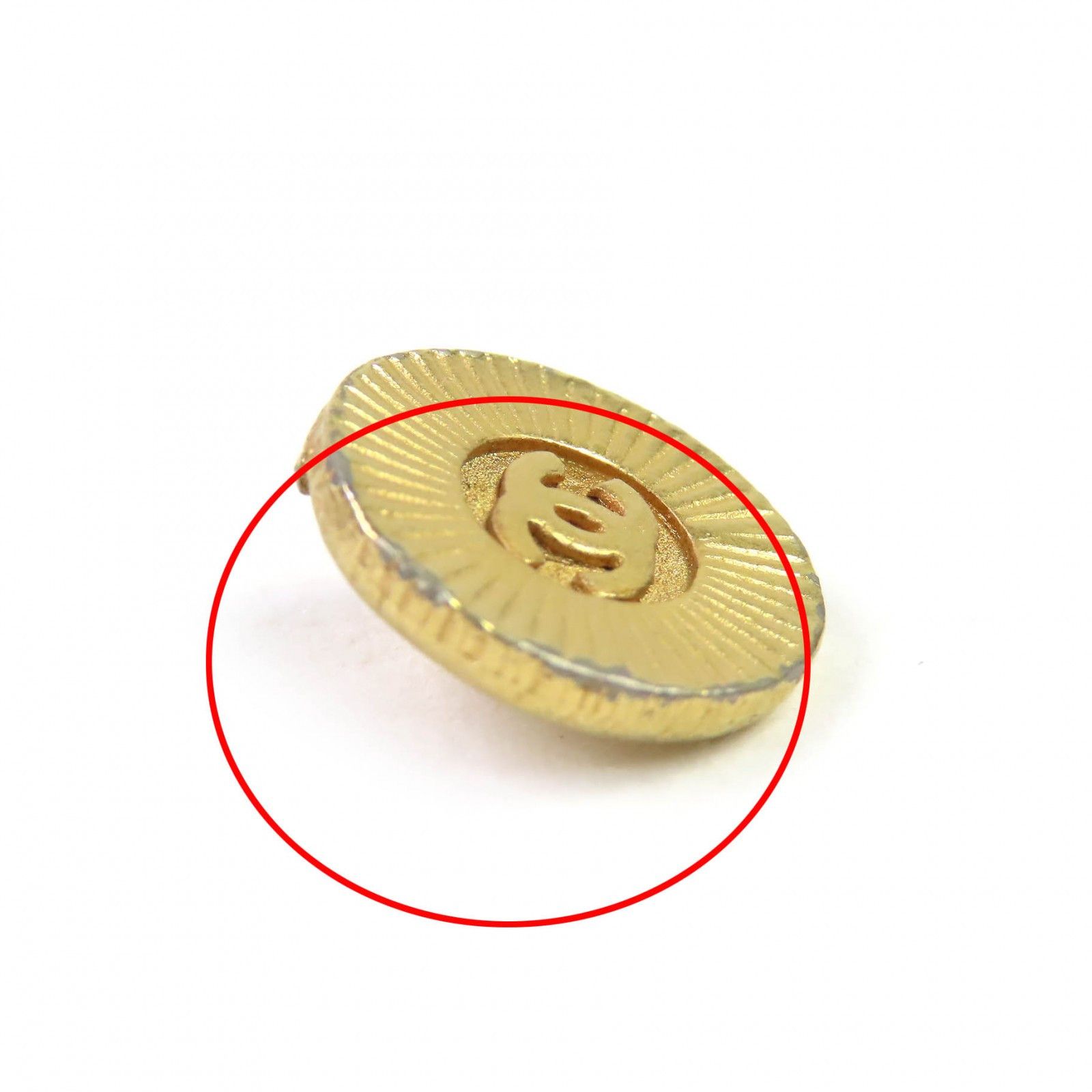 Chanel Chanel Chanel COCO Mark Button Metal Other DUTY FREE for USA Size ONE SIZE - 5 Thumbnail