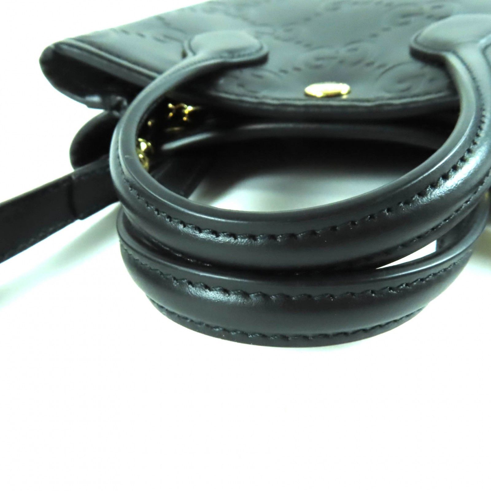 Gucci Gucci Gucci GG Super Mini Leather 2way Shoulder Bag Leather Shoulder Bag DUTY FREE for USA Size ONE SIZE - 8 Thumbnail