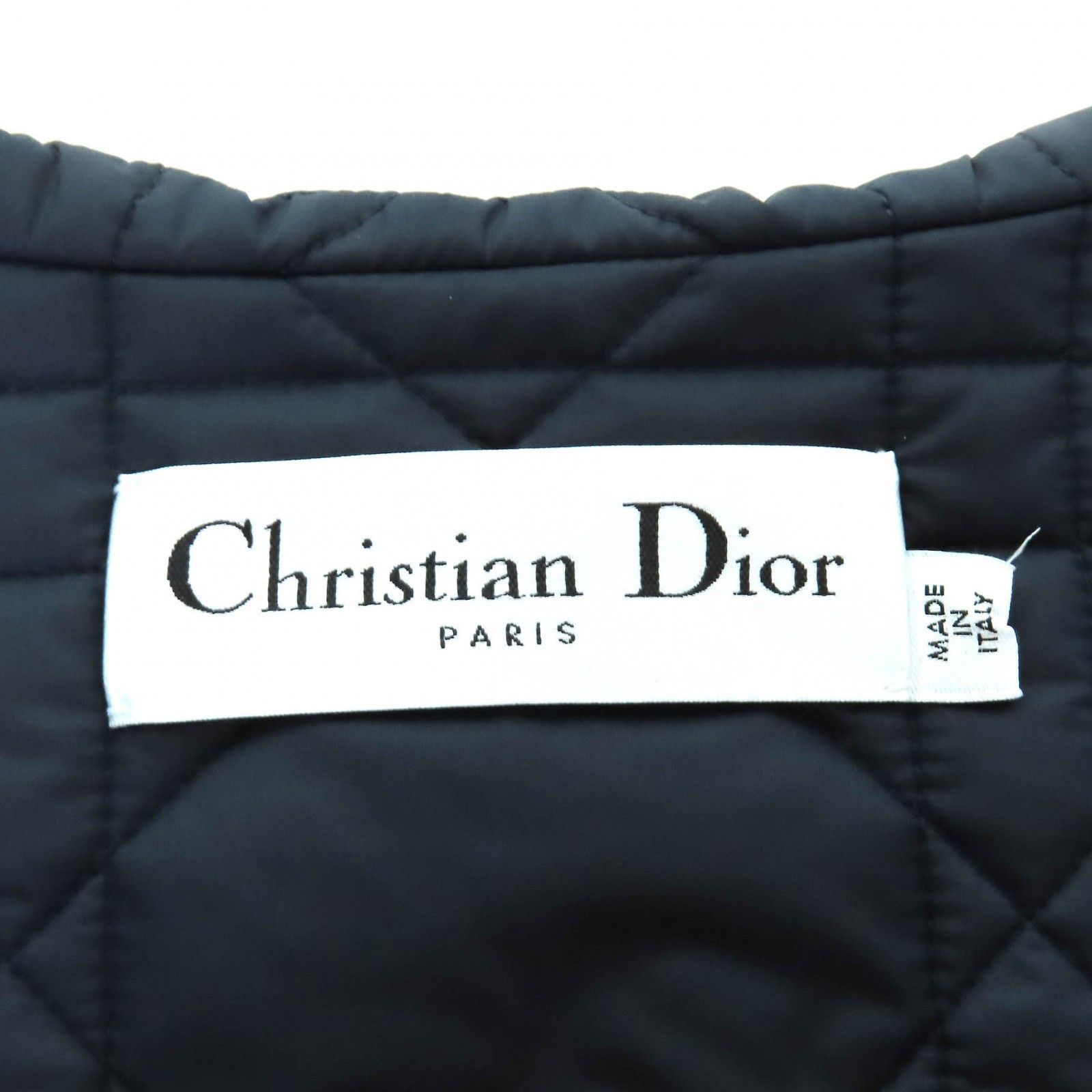 Dior Dior Christian Dior Macrocannage Quilted Technical Taffeta Vest Others Outerwear DUTY FREE for USA Size ONE SIZE - 8 Thumbnail