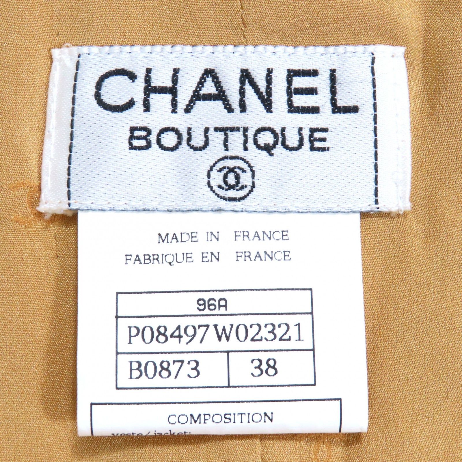 Chanel Chanel Chanel BOUTIQUE Wool 2way Set Cotton Suits P08499/P08497 DUTY FREE for USA Size ONE SIZE - 14 Thumbnail