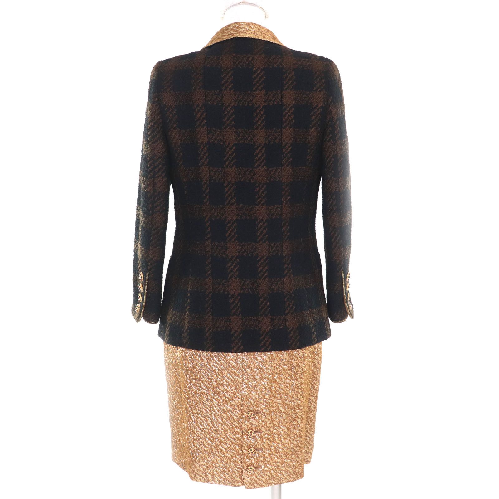 Chanel Chanel Chanel BOUTIQUE Wool 2way Set Cotton Suits P08499/P08497 DUTY FREE for USA Size ONE SIZE - 3 Thumbnail