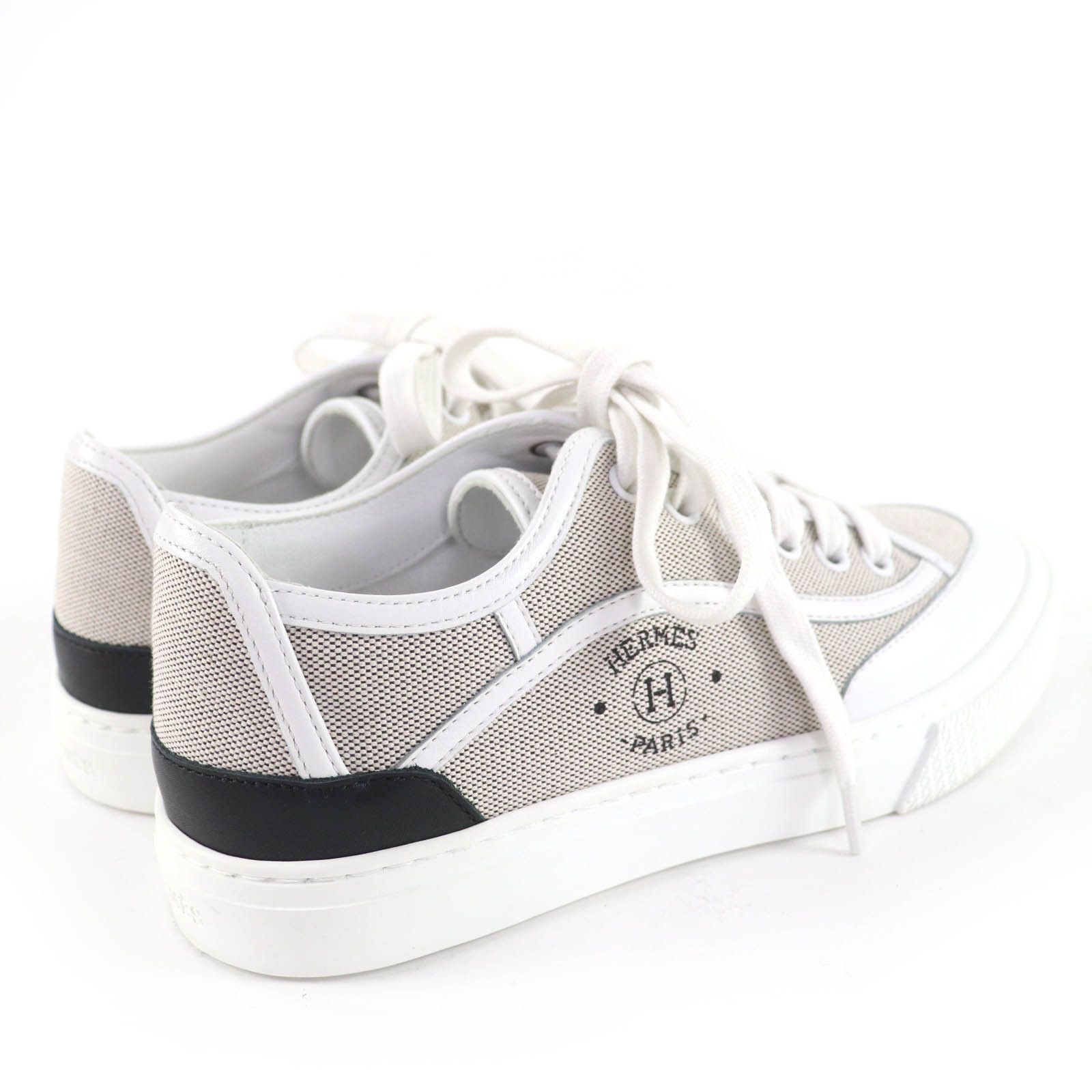 Hermes Hermes Hermes Leather Sneakers Leather Shoes DUTY FREE for USA Size ONE SIZE - 3 Thumbnail
