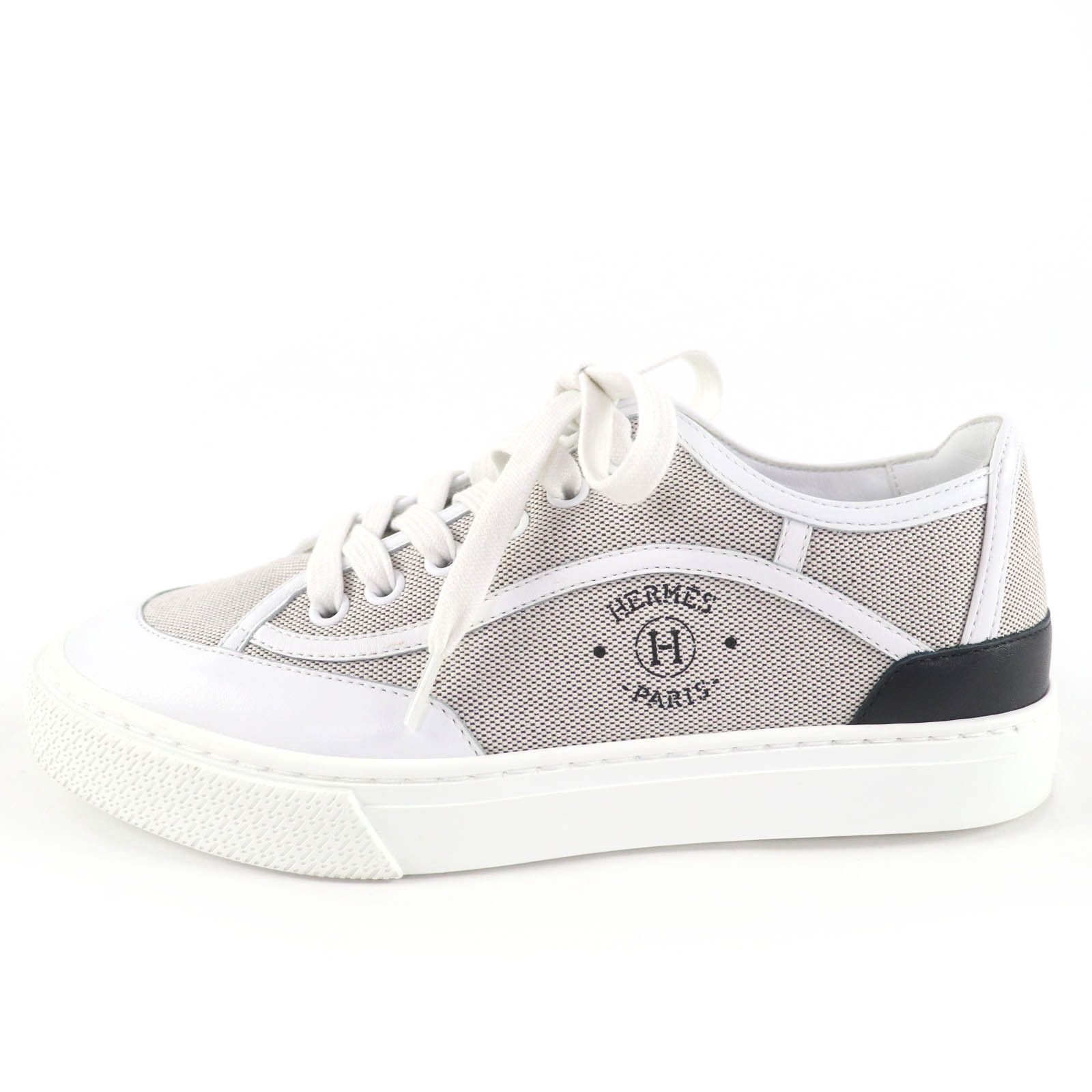 Hermes Hermes Hermes Leather Sneakers Leather Shoes DUTY FREE for USA Size ONE SIZE - 5 Thumbnail