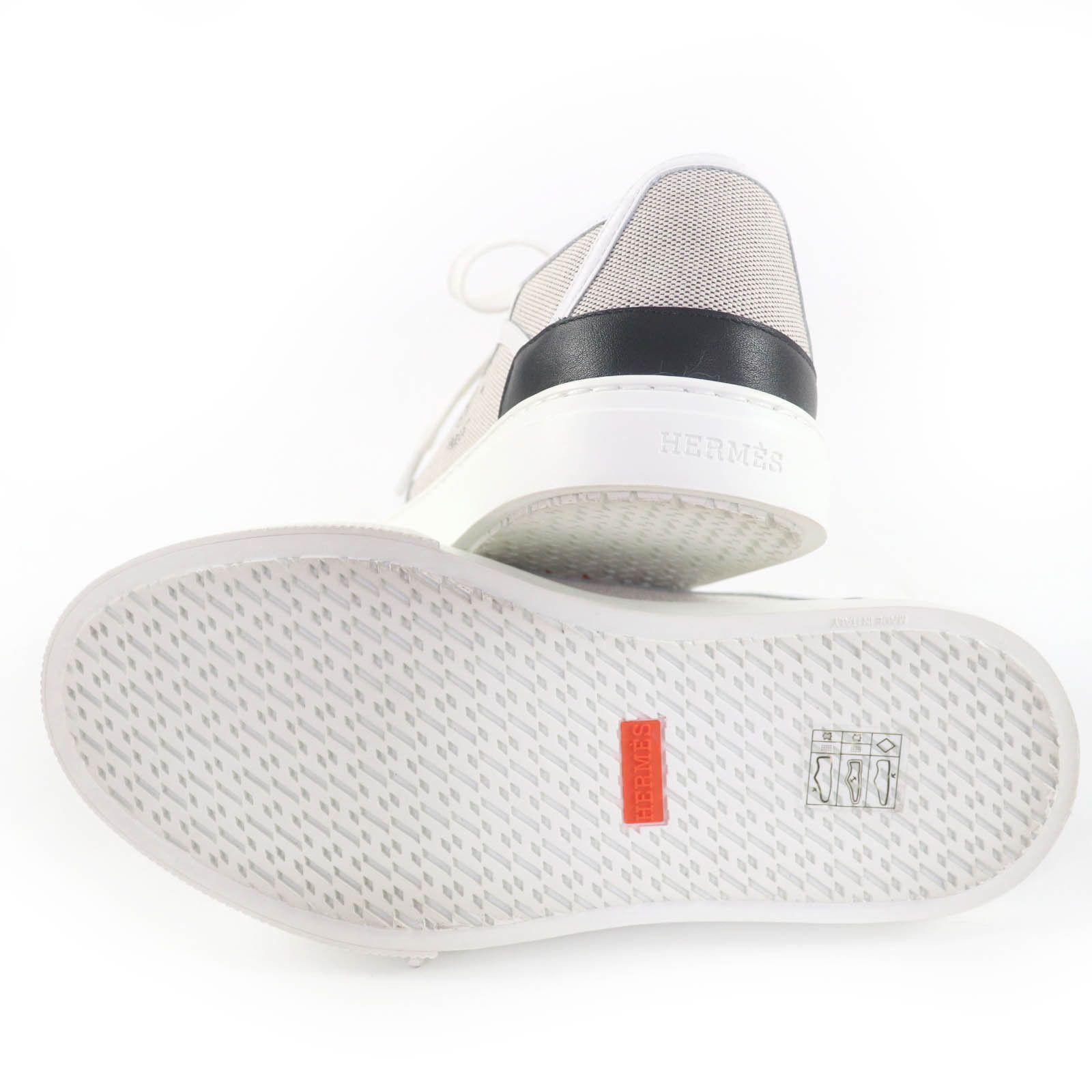 Hermes Hermes Hermes Leather Sneakers Leather Shoes DUTY FREE for USA Size ONE SIZE - 7 Thumbnail