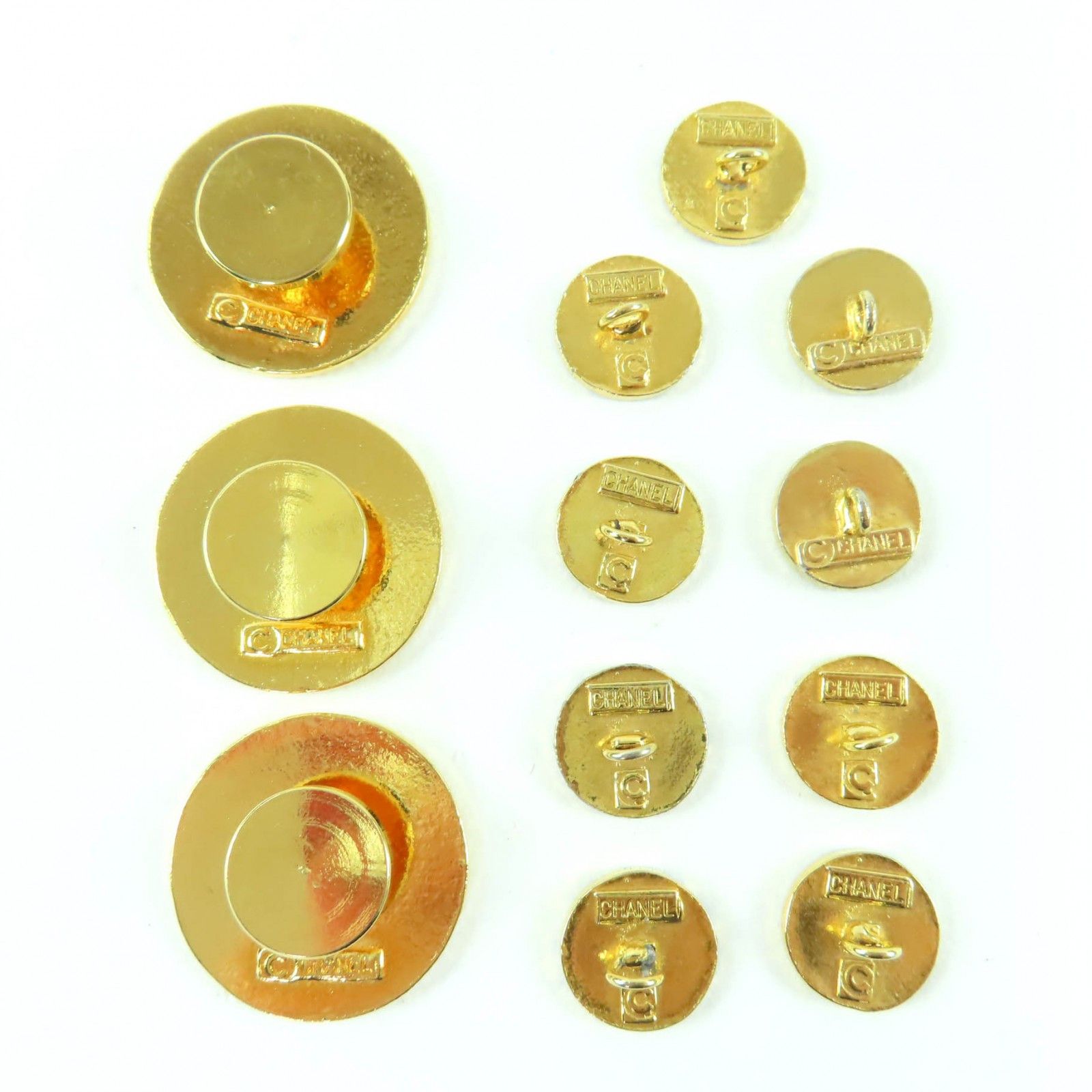 Chanel Chanel Chanel COCO Mark Metal Button Set Metal Other DUTY FREE for USA Size ONE SIZE - 2 Thumbnail
