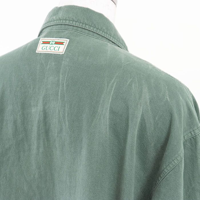 Gucci Gucci Gucci Cotton Jacket Cotton Outerwear 599939XDAYG DUTY FREE for USA Size ONE SIZE - 5 Thumbnail