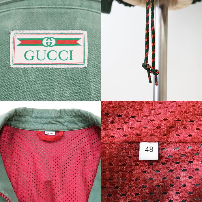 Gucci Gucci Gucci Cotton Jacket Cotton Outerwear 599939XDAYG DUTY FREE for USA Size ONE SIZE - 9 Thumbnail