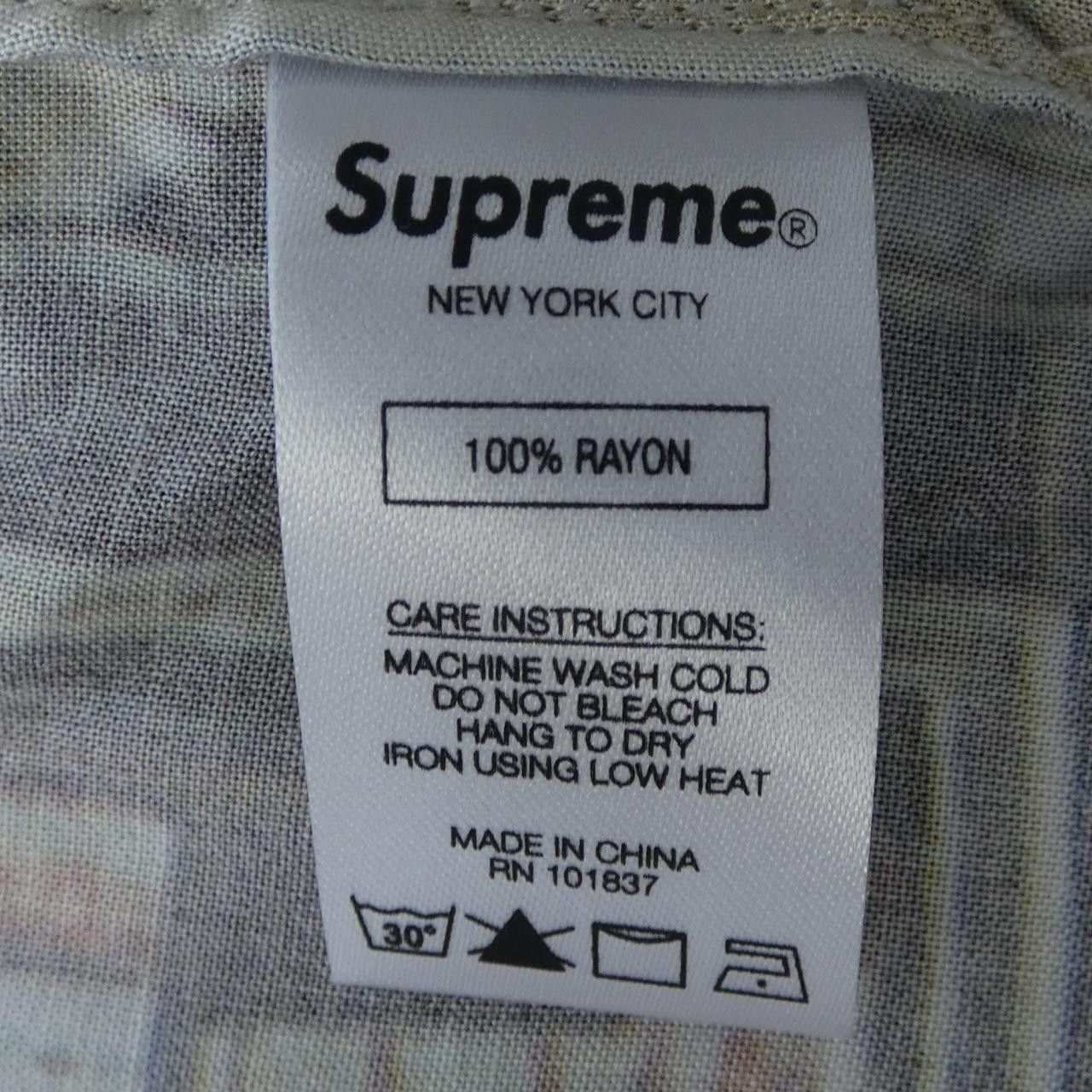 Supreme Supreme Supreme Drugs Rayon Shirt Others Tops DUTY FREE for USA Size ONE SIZE - 3 Thumbnail
