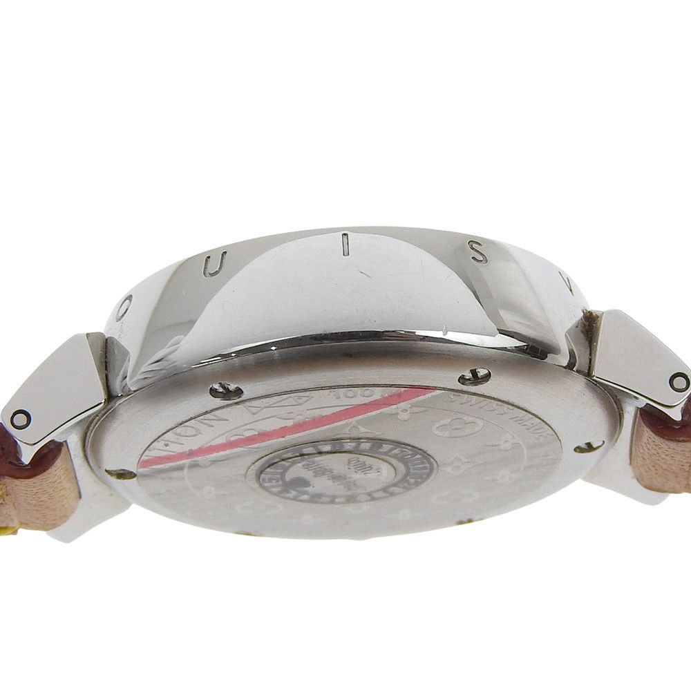 Louis Vuitton Louis Vuitton Louis Vuitton Tambour Stainless Steel Watch Metal Quartz Q1211 DUTY FREE for USA Size ONE SIZE - 6 Thumbnail