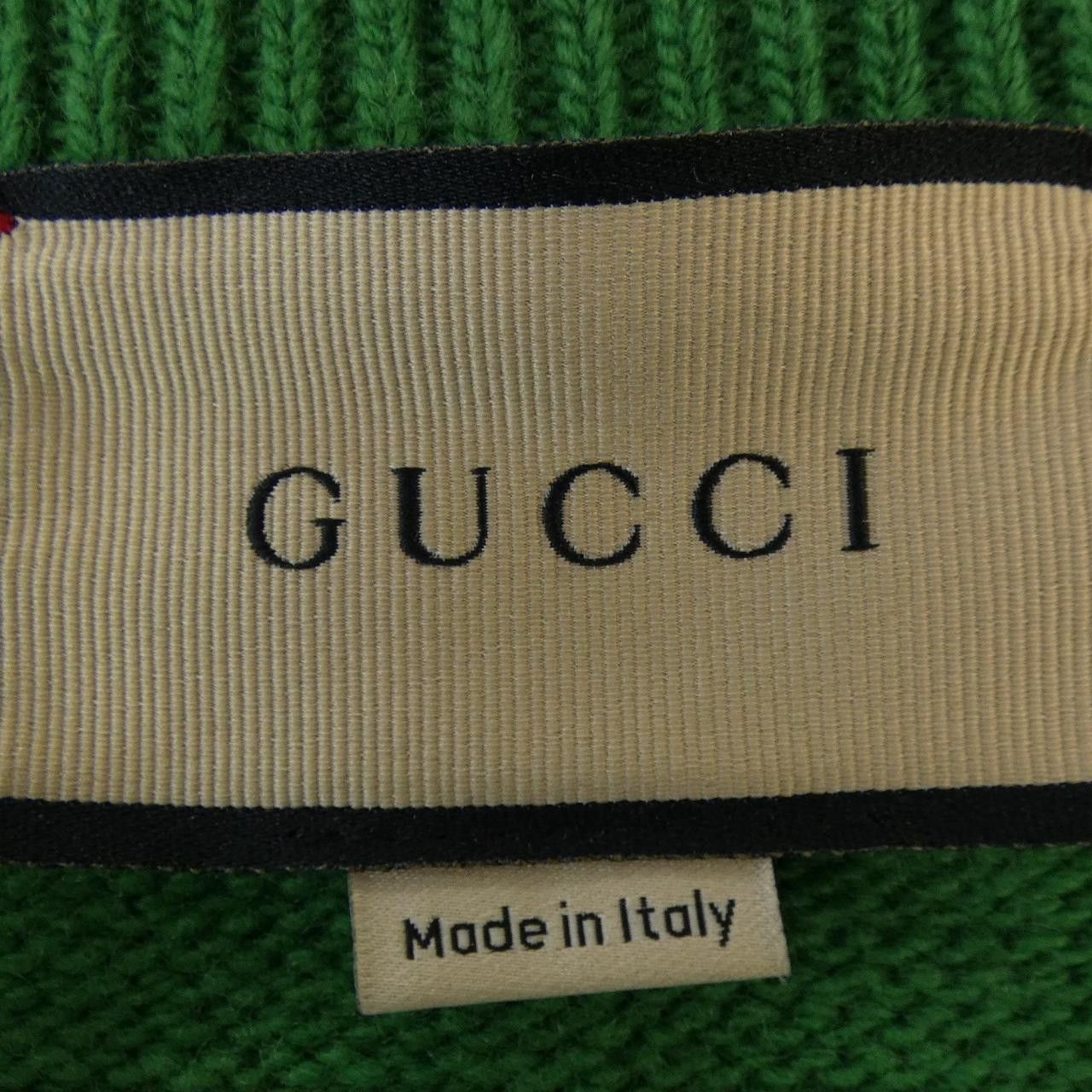 Gucci Gucci Gucci 653914 XKBYF Knit Cotton Tops 653914 XKBYF DUTY FREE for USA Size ONE SIZE - 4 Thumbnail