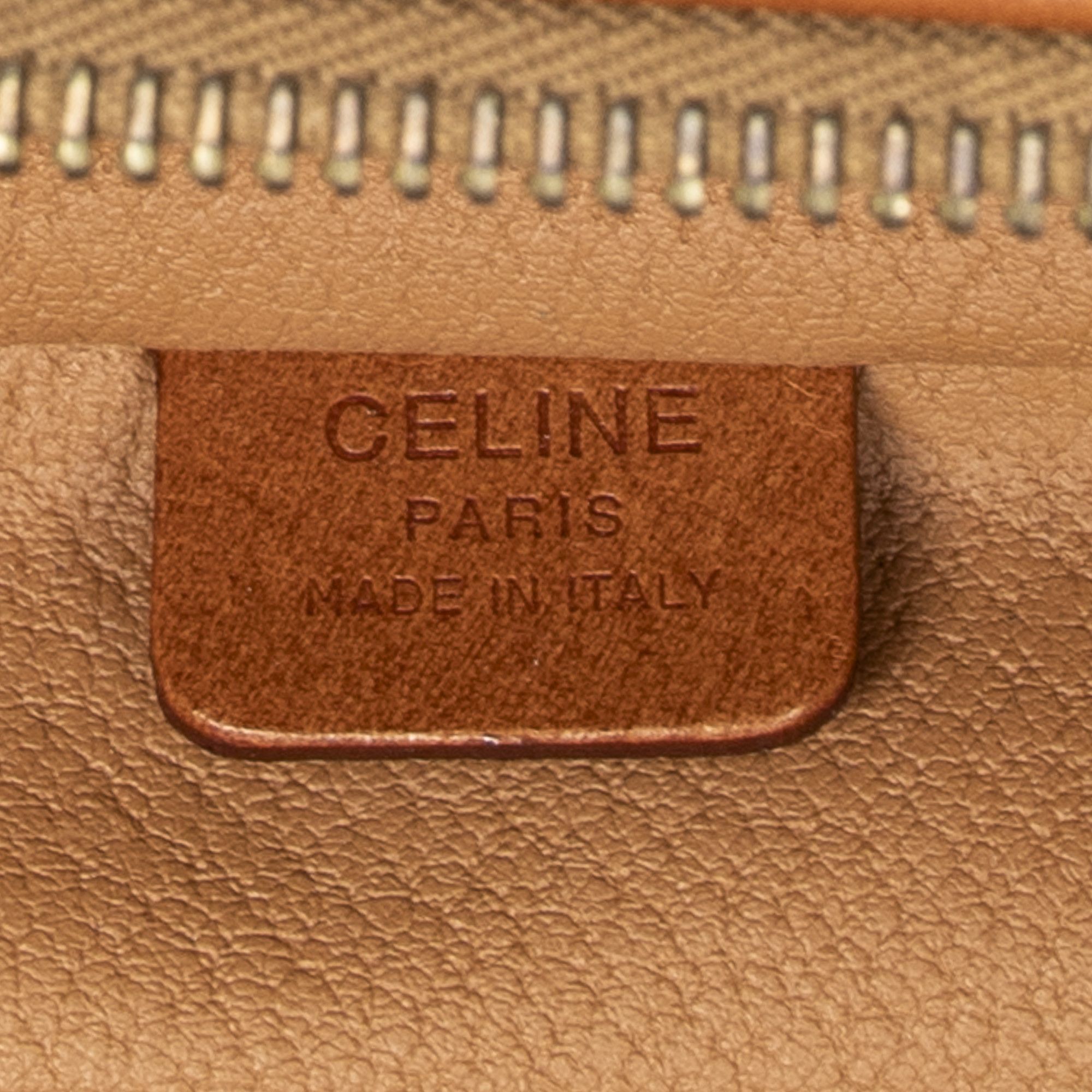 Celine Vintage Top Handle Toiletry Pouch Size ONE SIZE - 10 Thumbnail