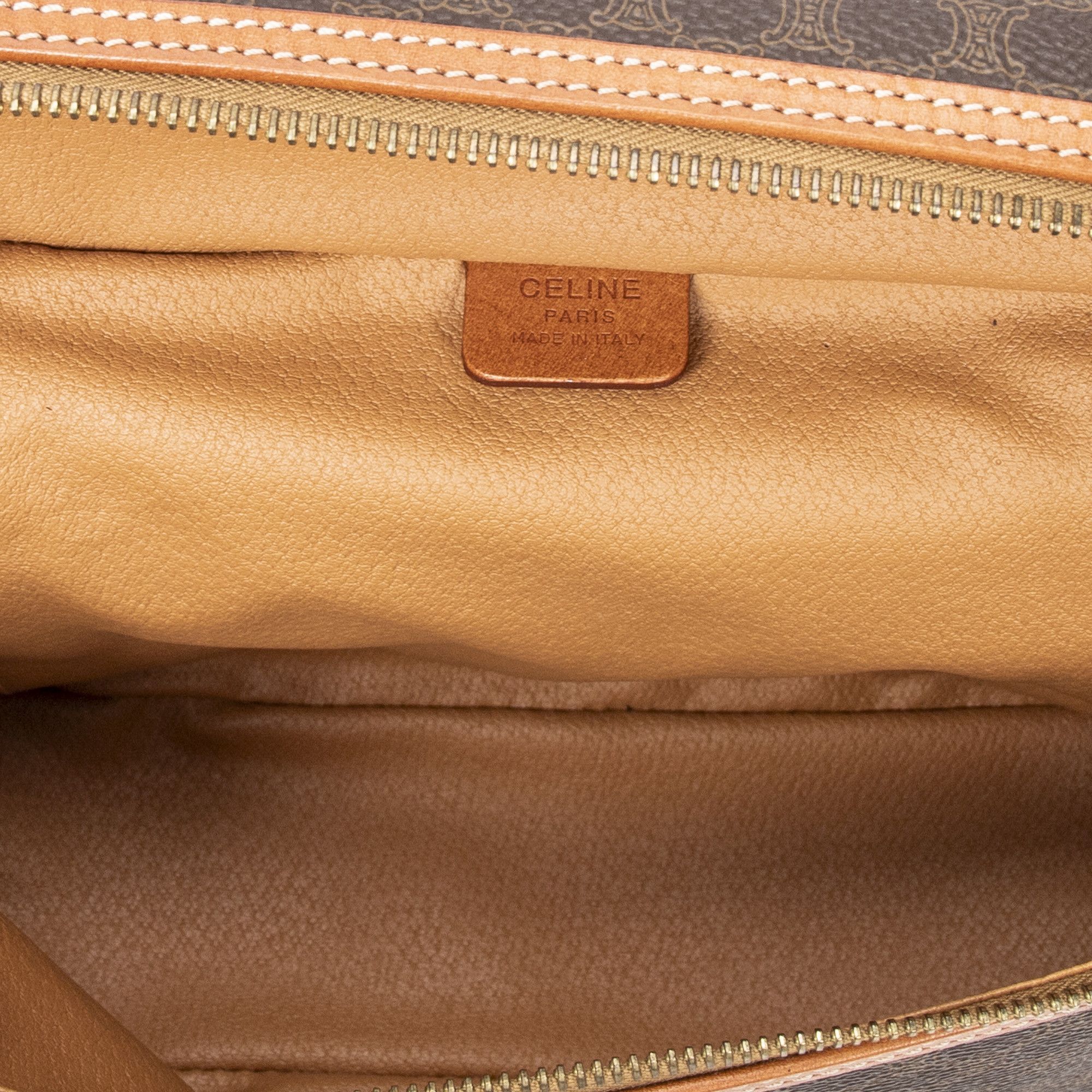 Celine Vintage Top Handle Toiletry Pouch Size ONE SIZE - 9 Thumbnail